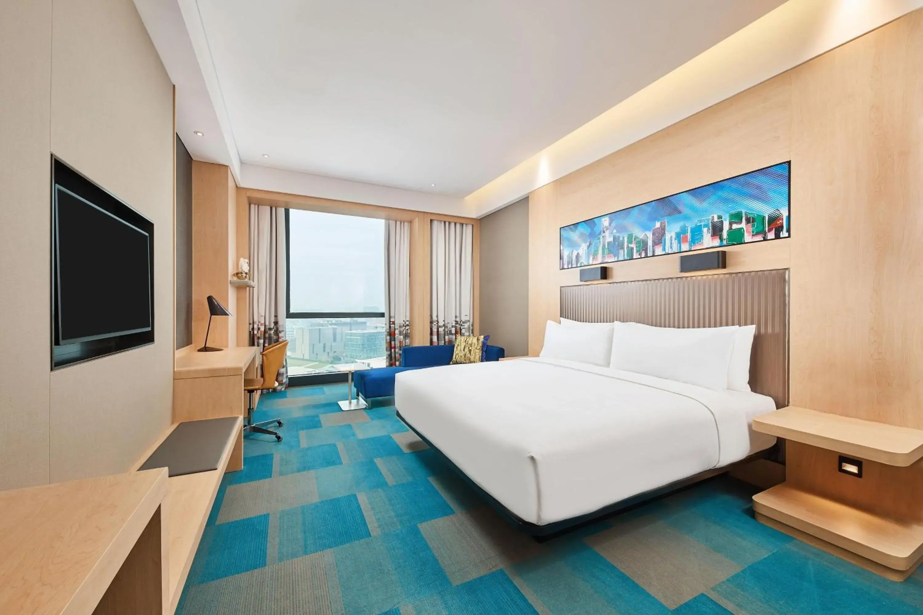 Photo of the whole room in Aloft Shanghai Zhangjiang Haike