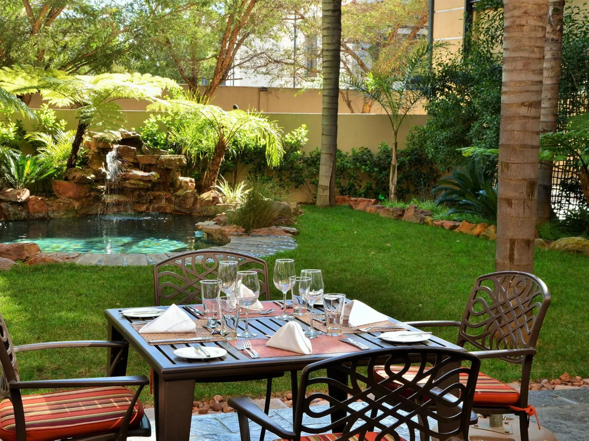 Patio in Premier Hotel Pretoria