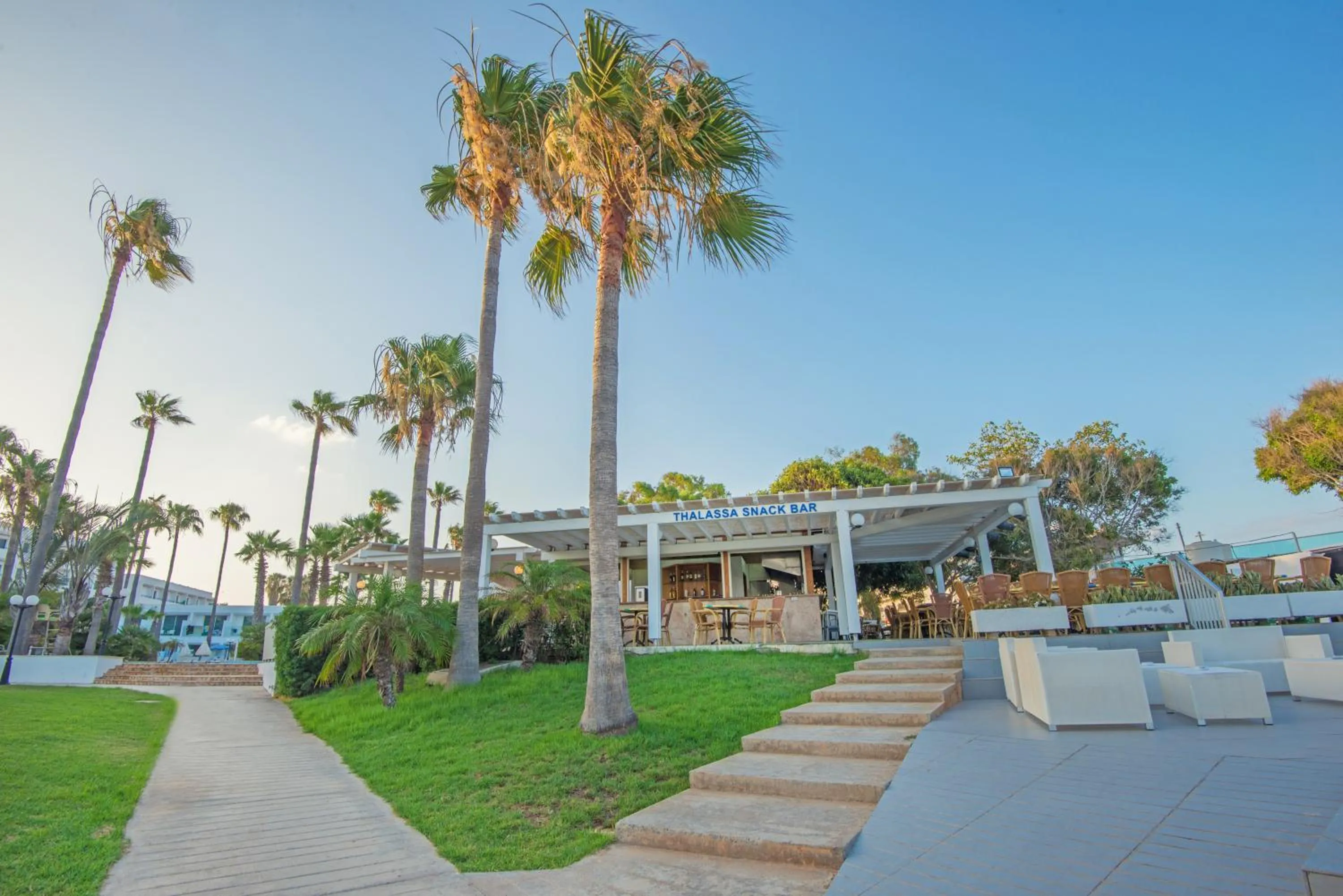 Garden in Dome Beach Marina Hotel & Resort