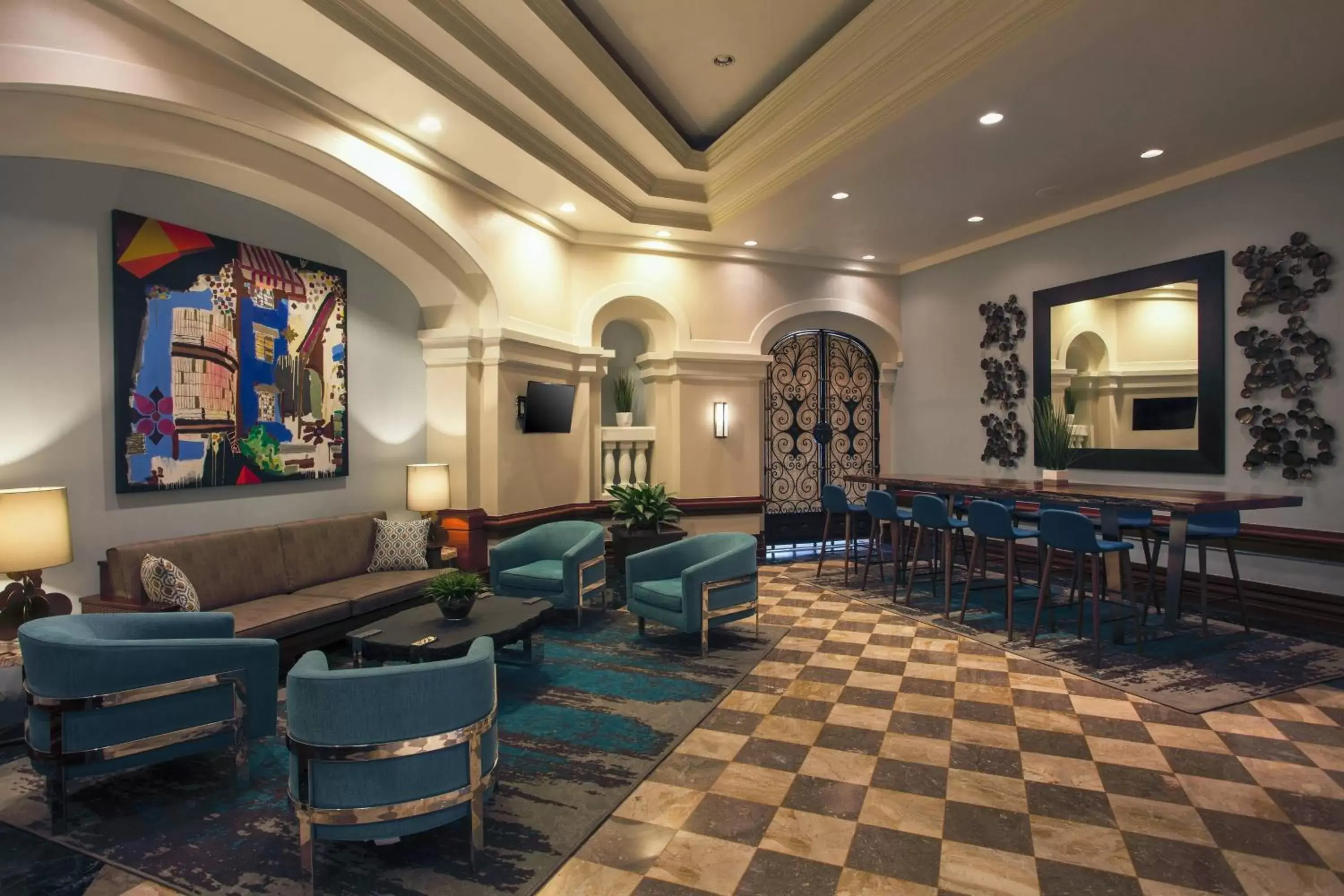 Lobby or reception, Lounge/Bar in Sheraton Old San Juan Hotel