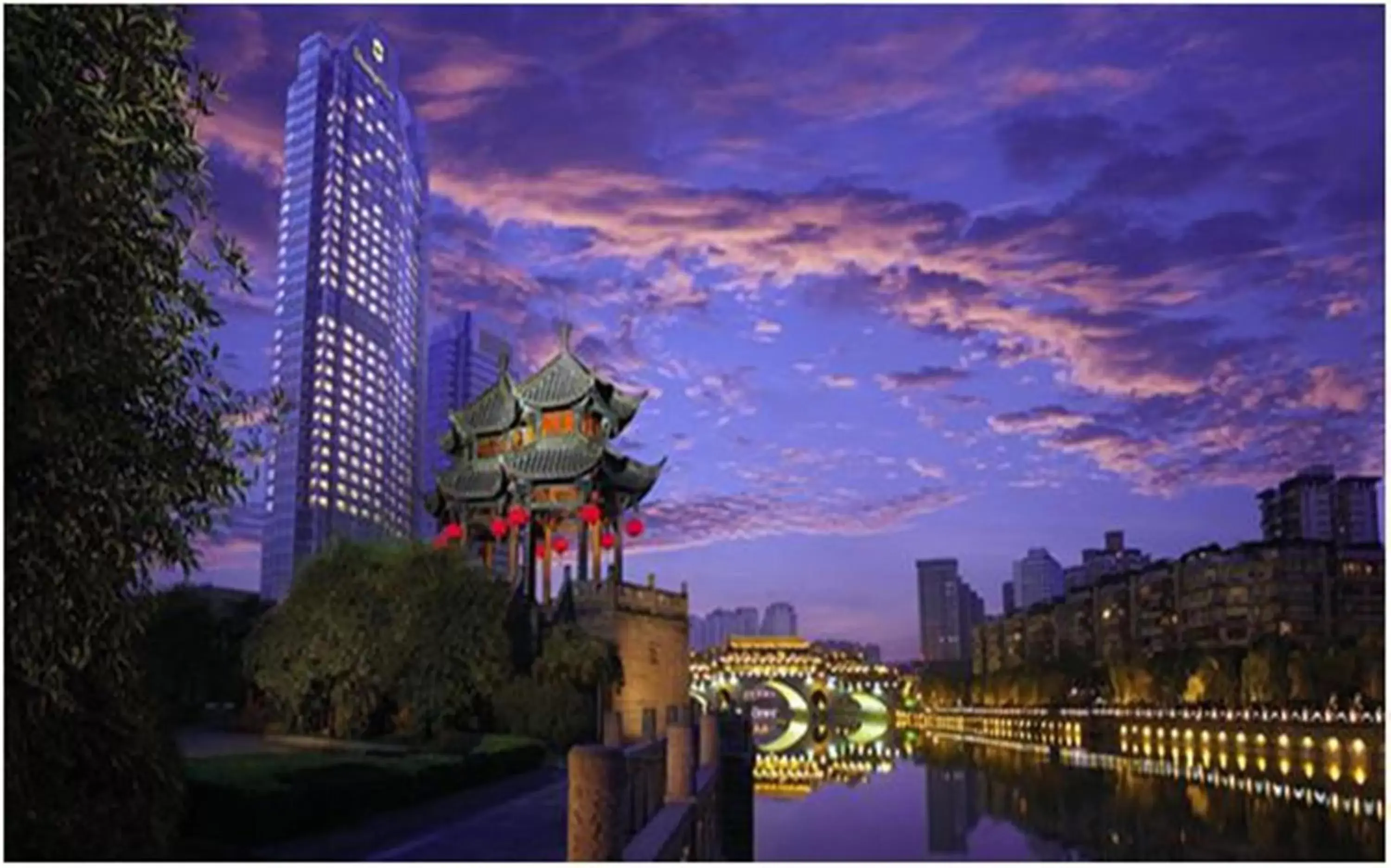 Property building in Shangri-La Chengdu