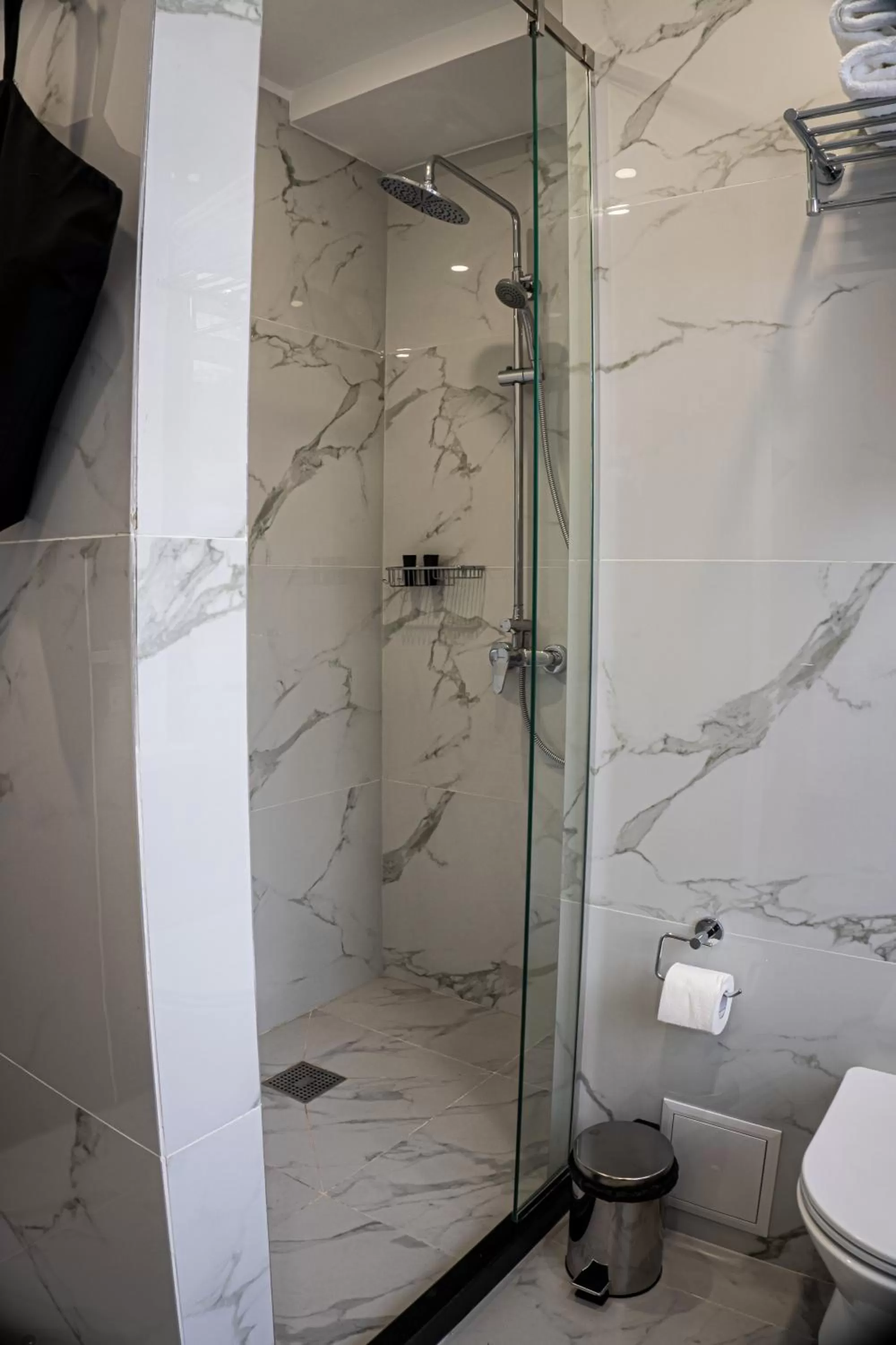 Shower, Bathroom in Resident Hotel Kazybek Bi