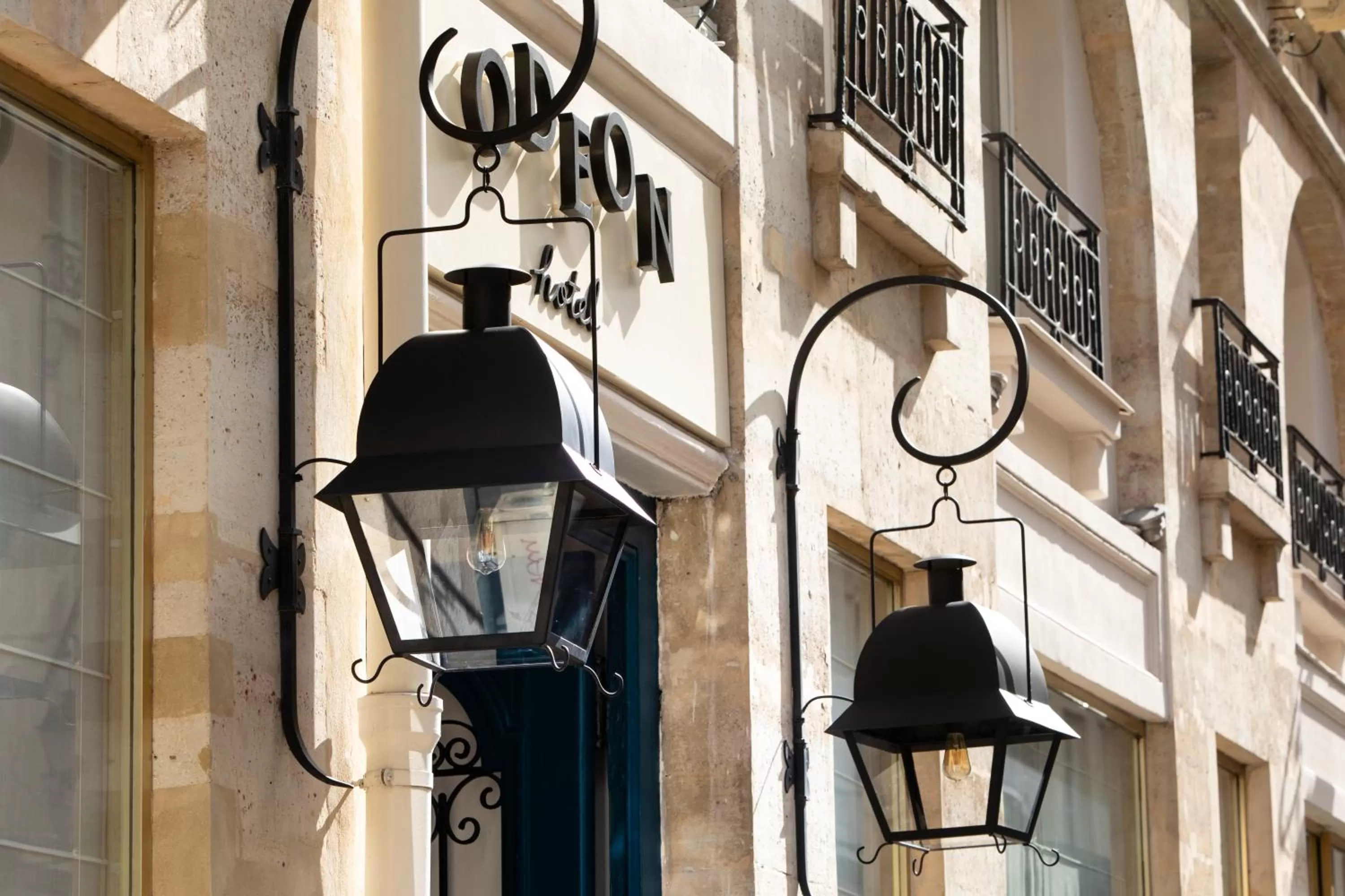 Facade/entrance in Odeon Hotel