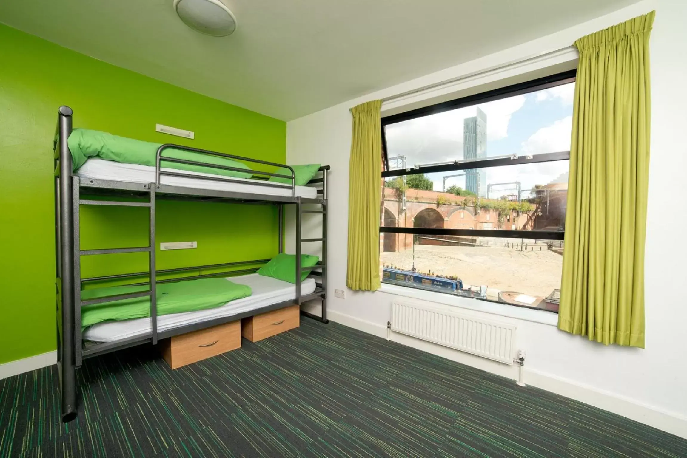 Bunk Bed in YHA Manchester Hostel