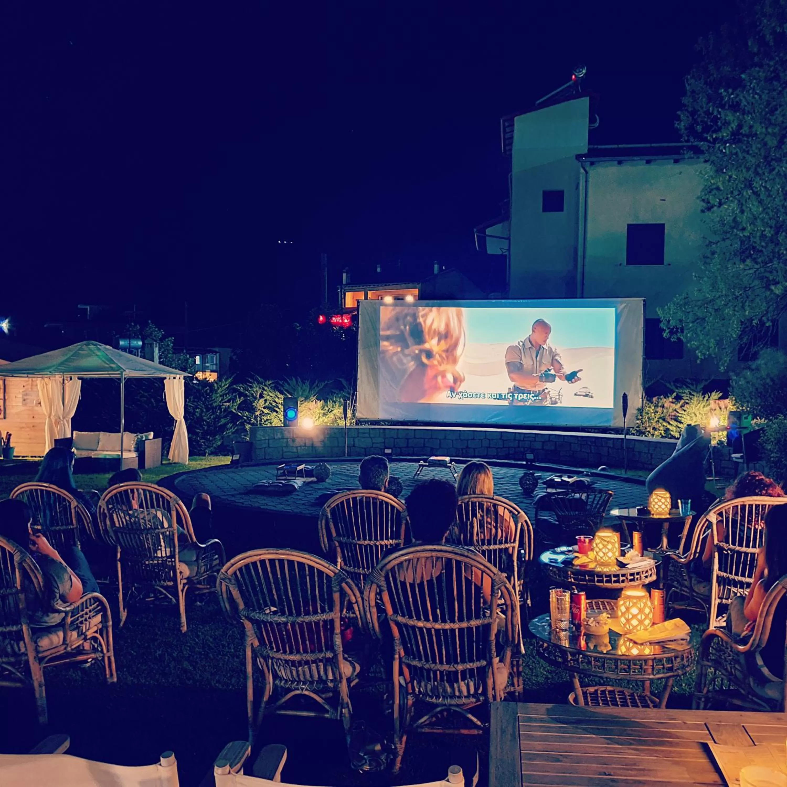 Evening entertainment in Theatro Hotel Odysseon