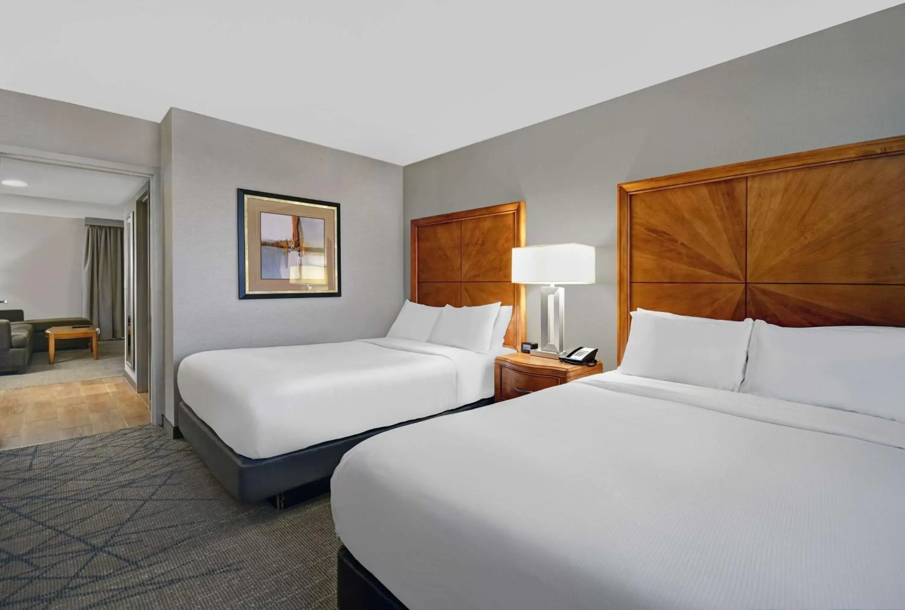Bed in Embassy Suites by Hilton Detroit - Livonia/Novi
