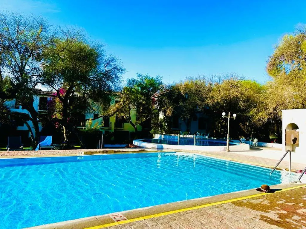 Swimming pool in Hotel Hacienda Taboada (Aguas Termales)