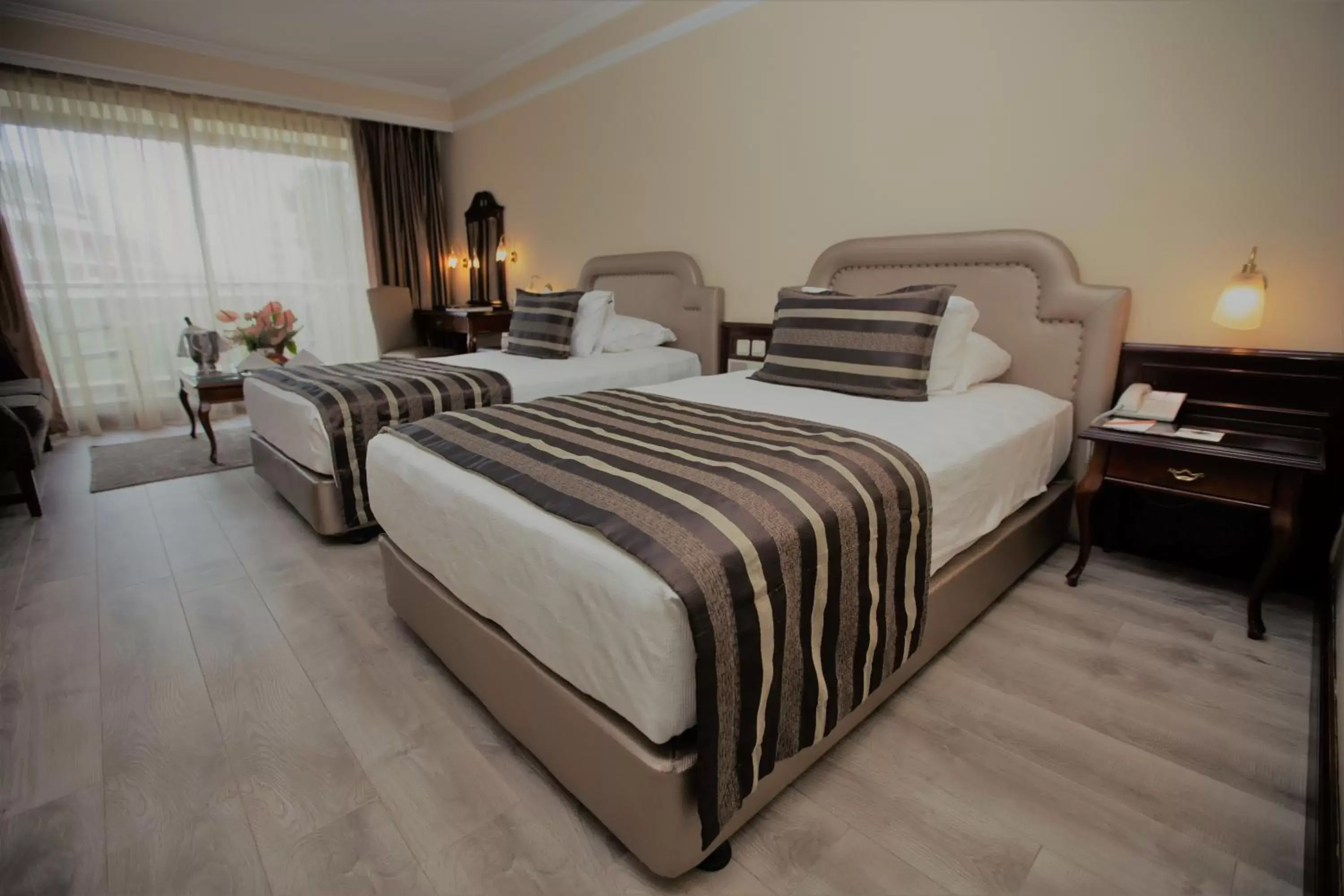 Bed in Karaca Hotel