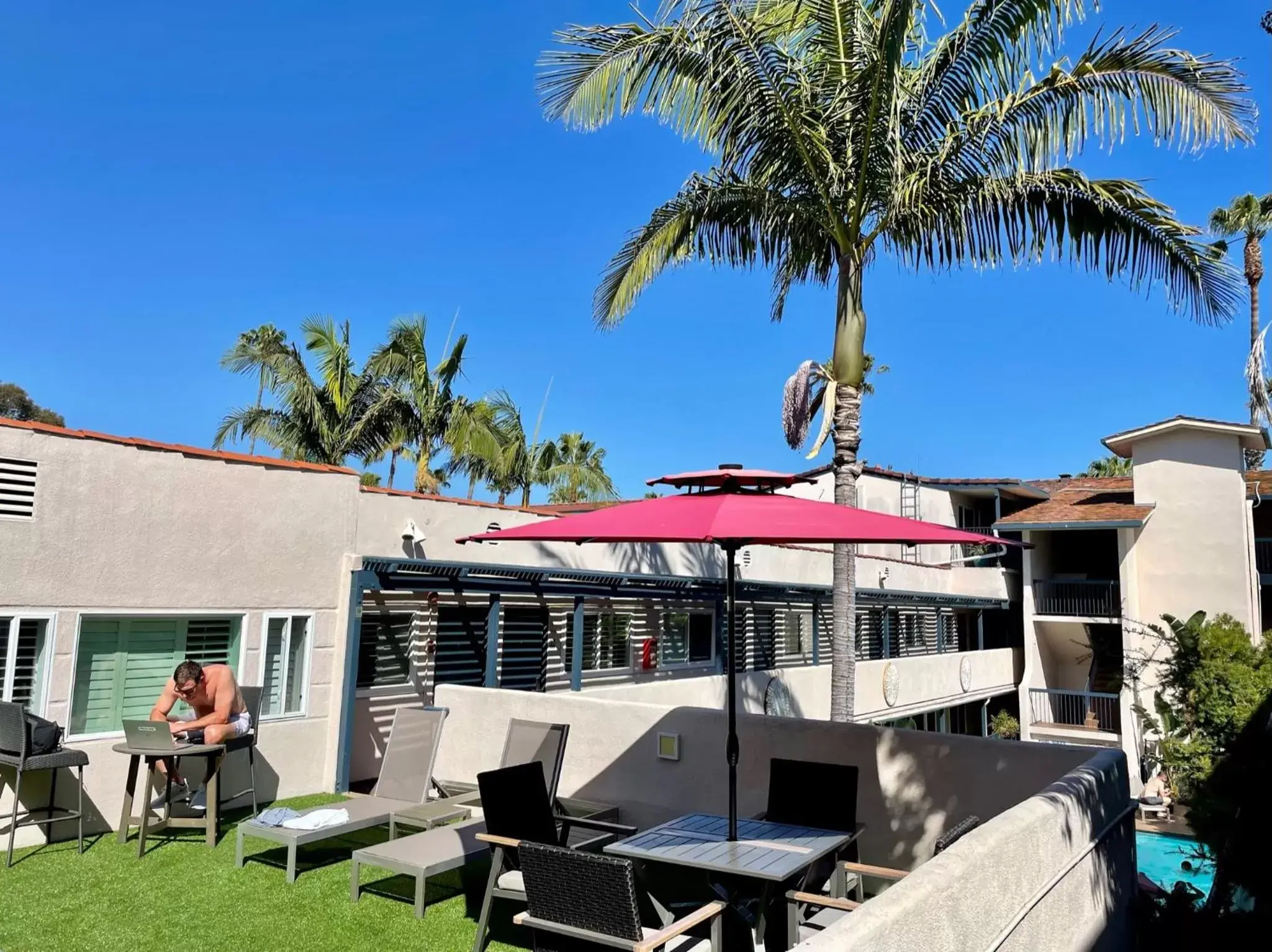 Balcony/Terrace in Beachside Inn