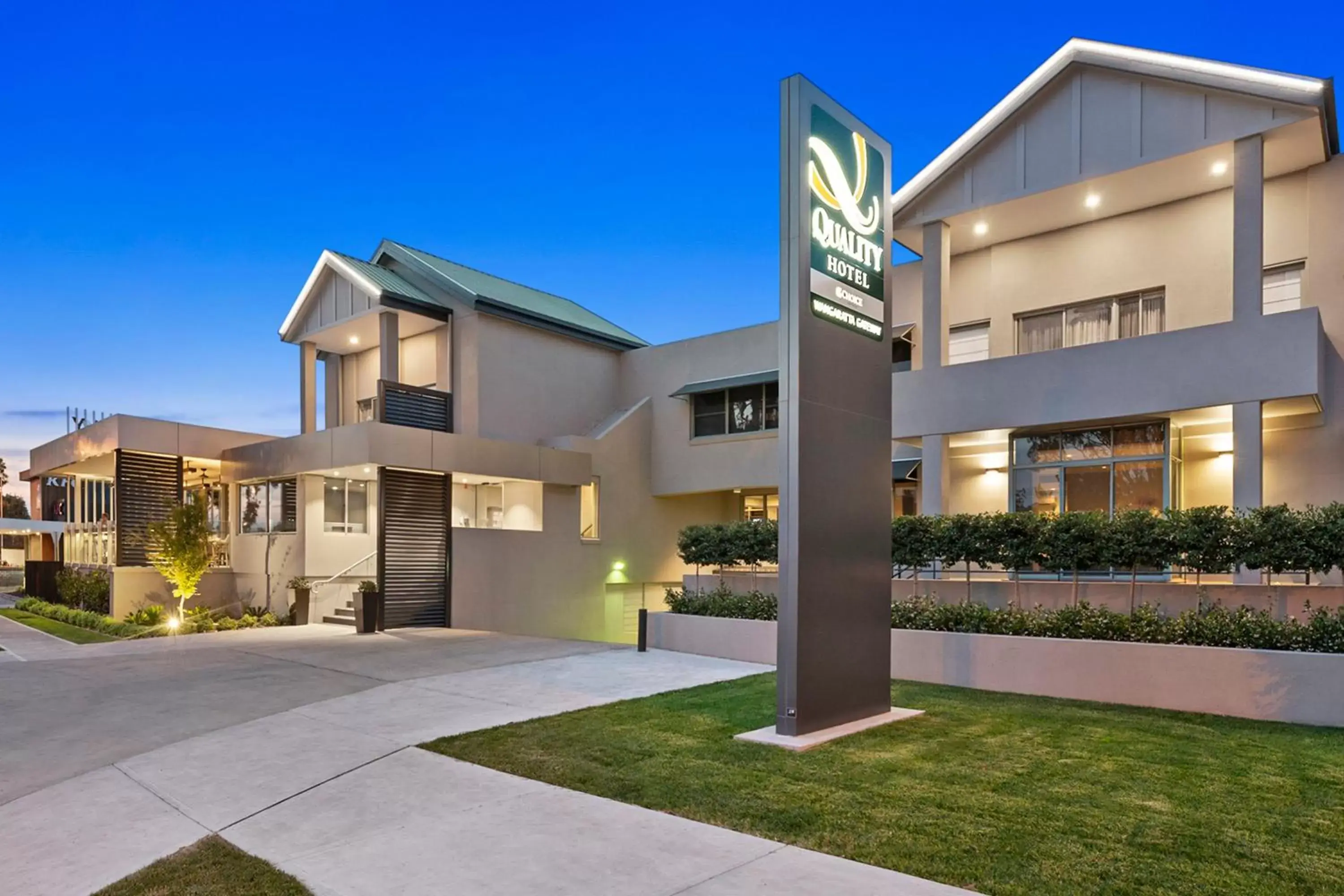 Property building in Quality Hotel Wangaratta Gateway Property building in Quality Hotel Wangaratta Gateway