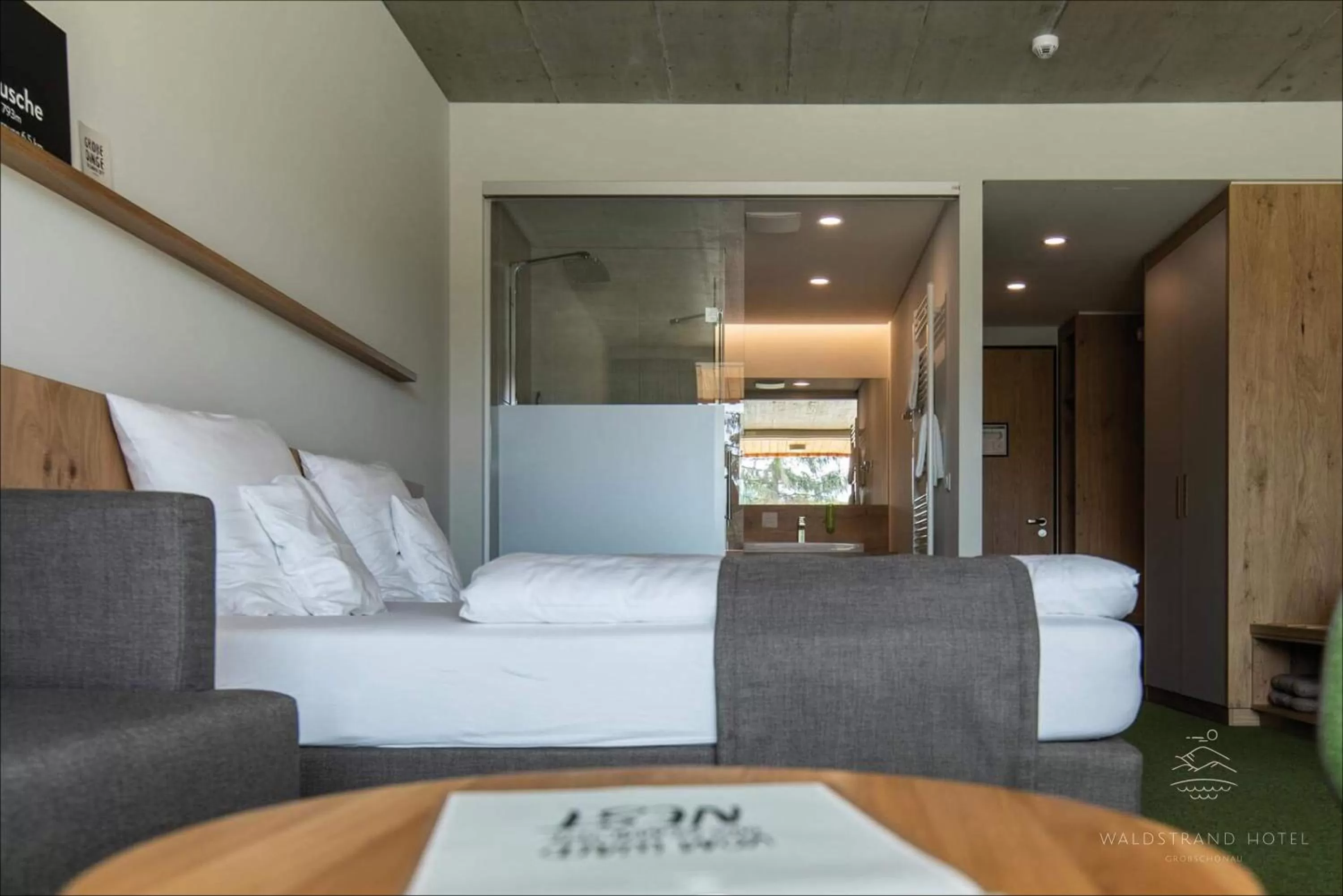 Bed in Waldstrand-Hotel Großschönau