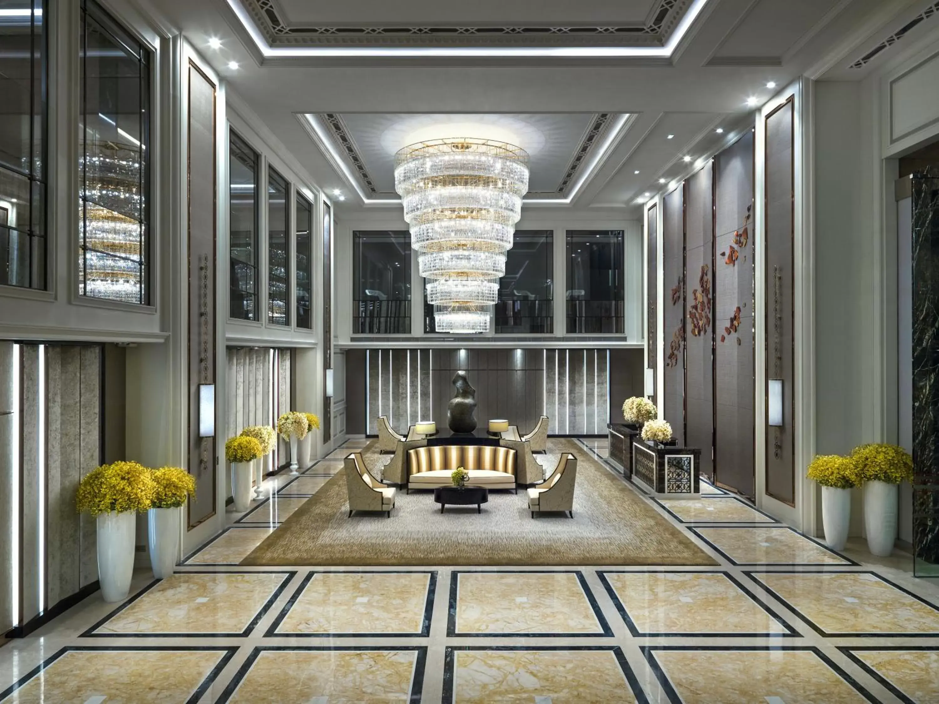 Lobby or reception in The Olympian Hong Kong