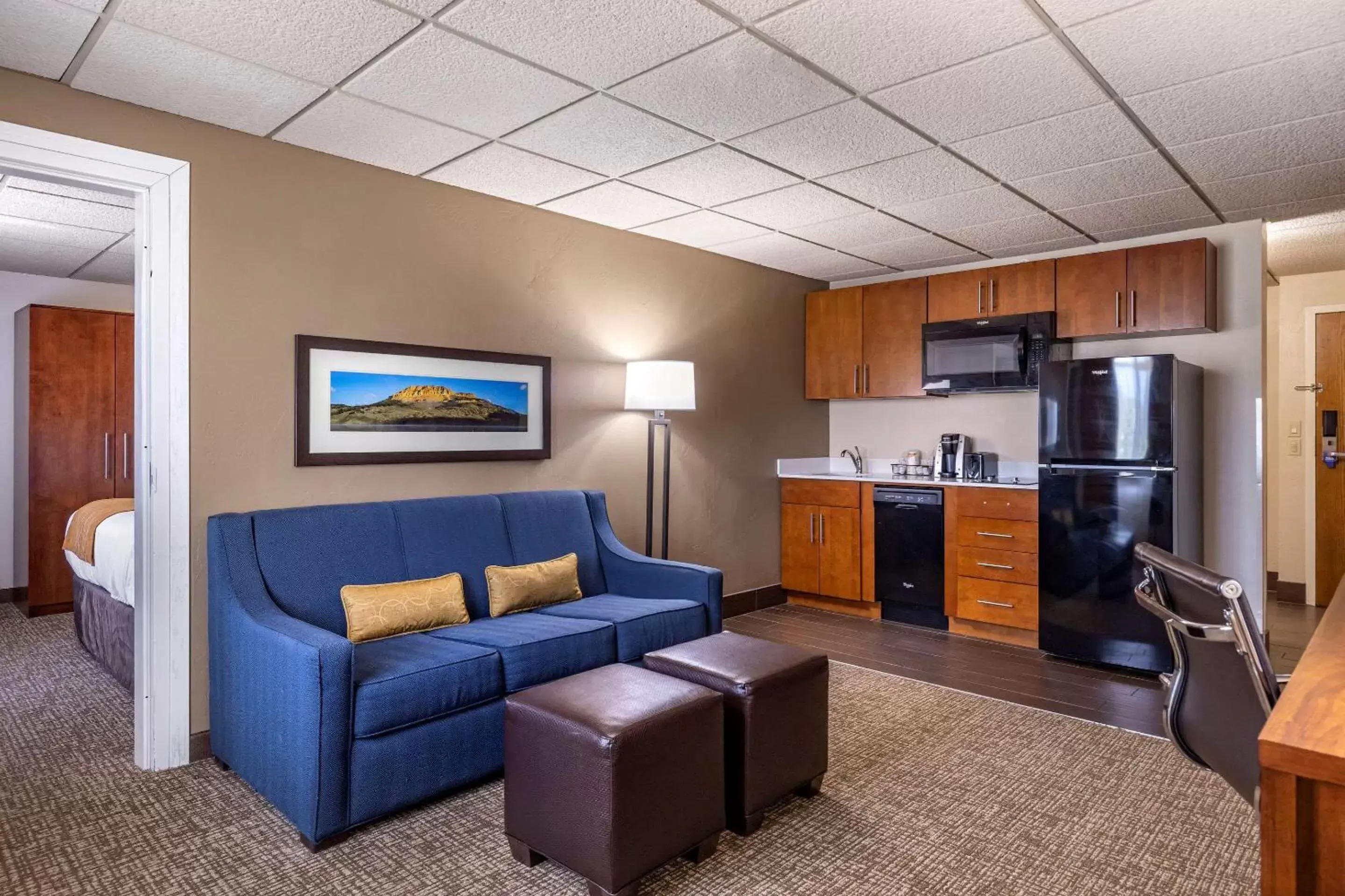Bedroom, Seating Area in Comfort Inn Butte City Center I-15 / I-90