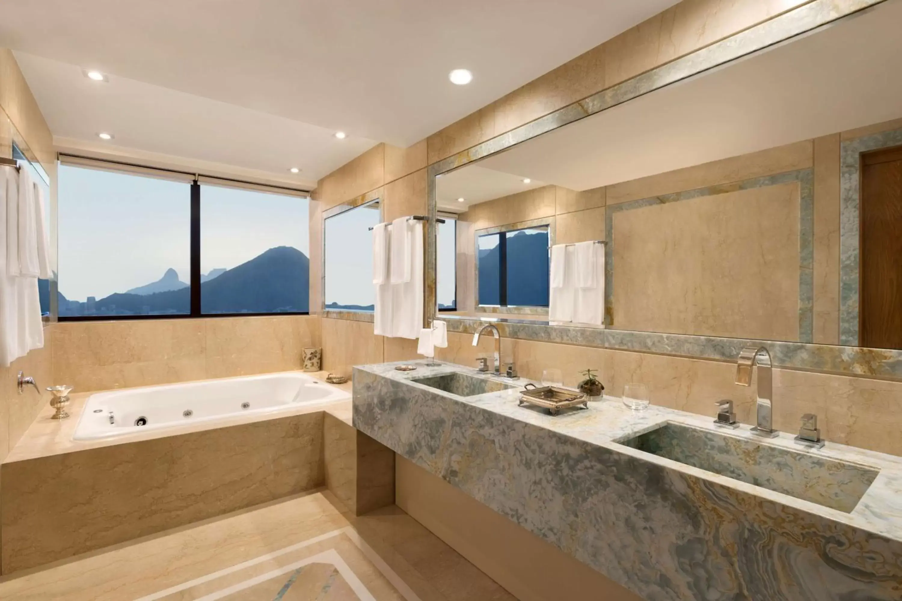 Bathroom in Hilton Copacabana Rio de Janeiro