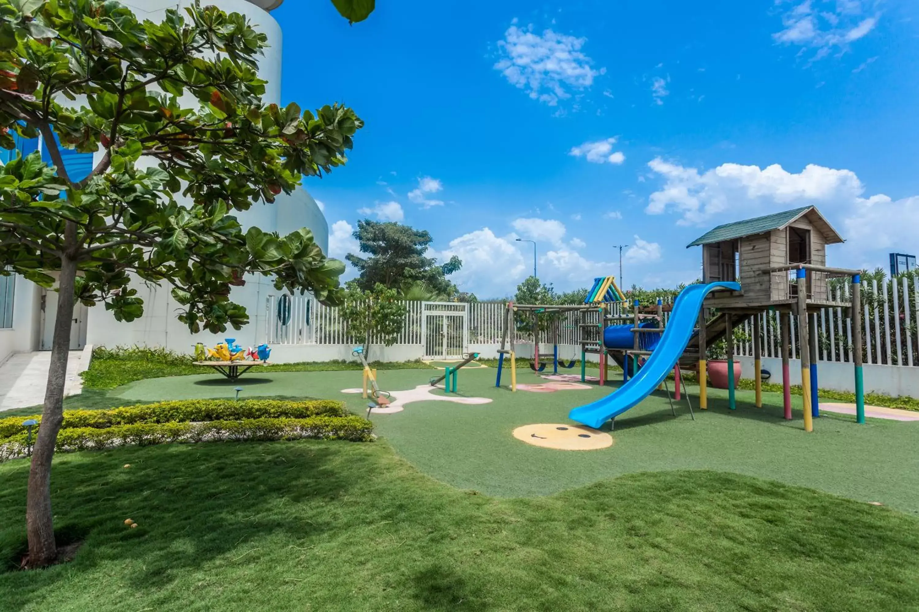 Property building, Children's Play Area in GHL Corales de Indias