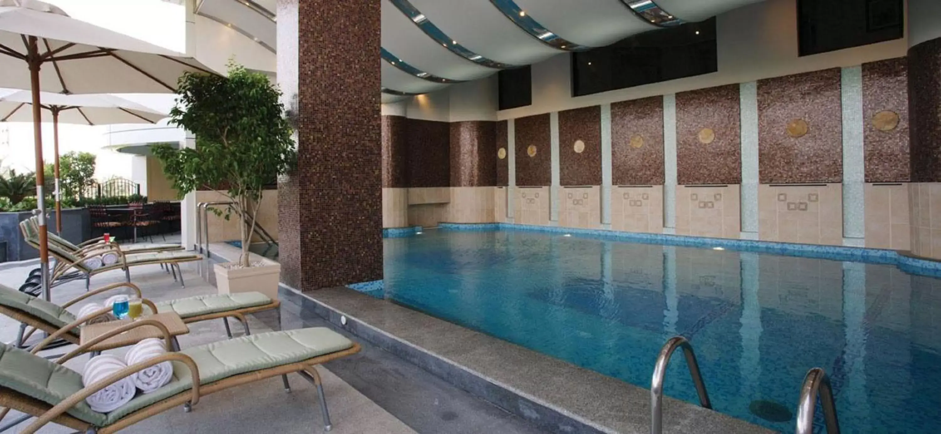 Swimming pool in The Accord Metropolitan Swimming pool in The Accord Metropolitan