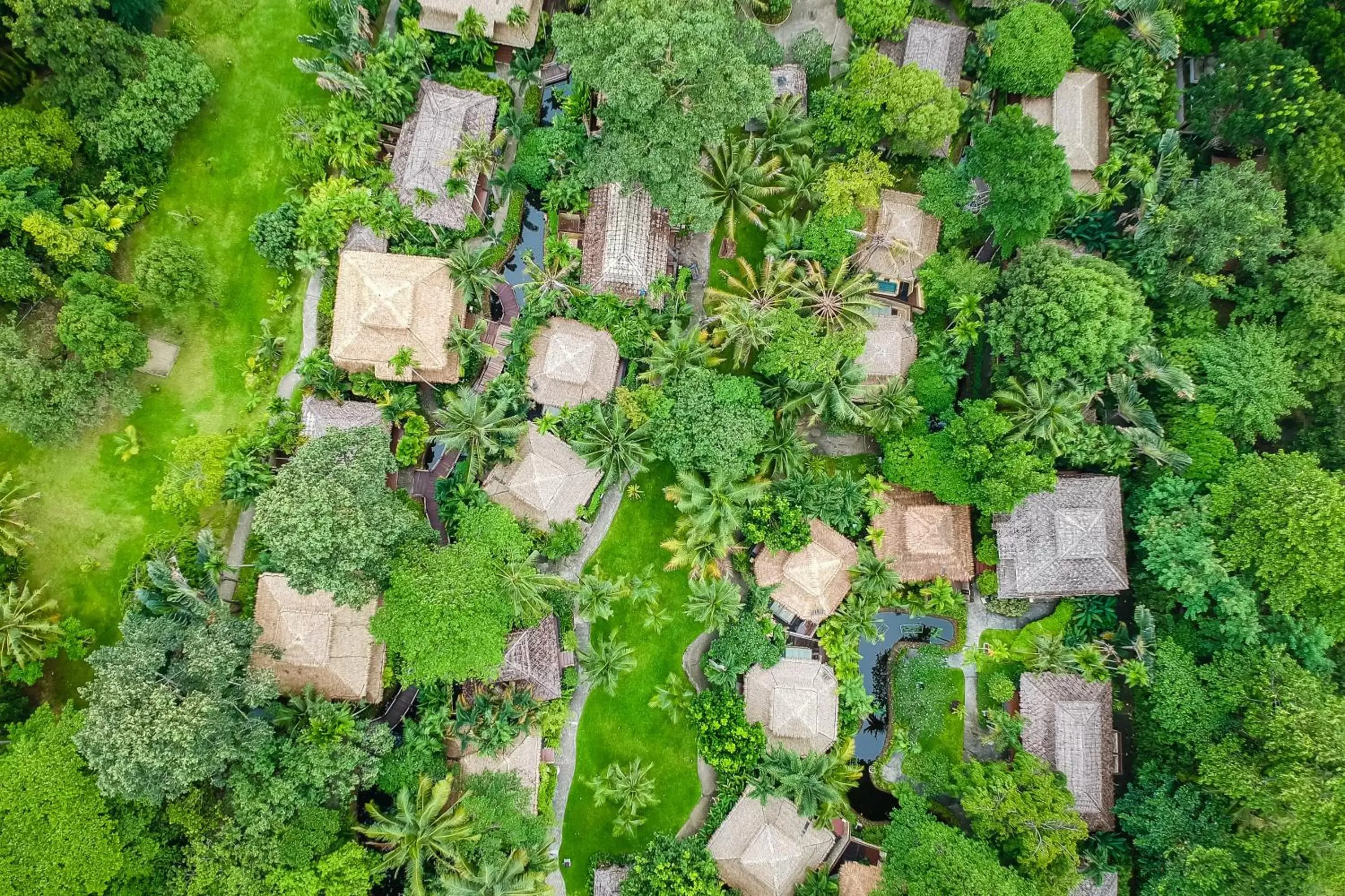 Bird's eye view in Centara Koh Chang Tropicana Resort Bird's eye view in Centara Koh Chang Tropicana Resort