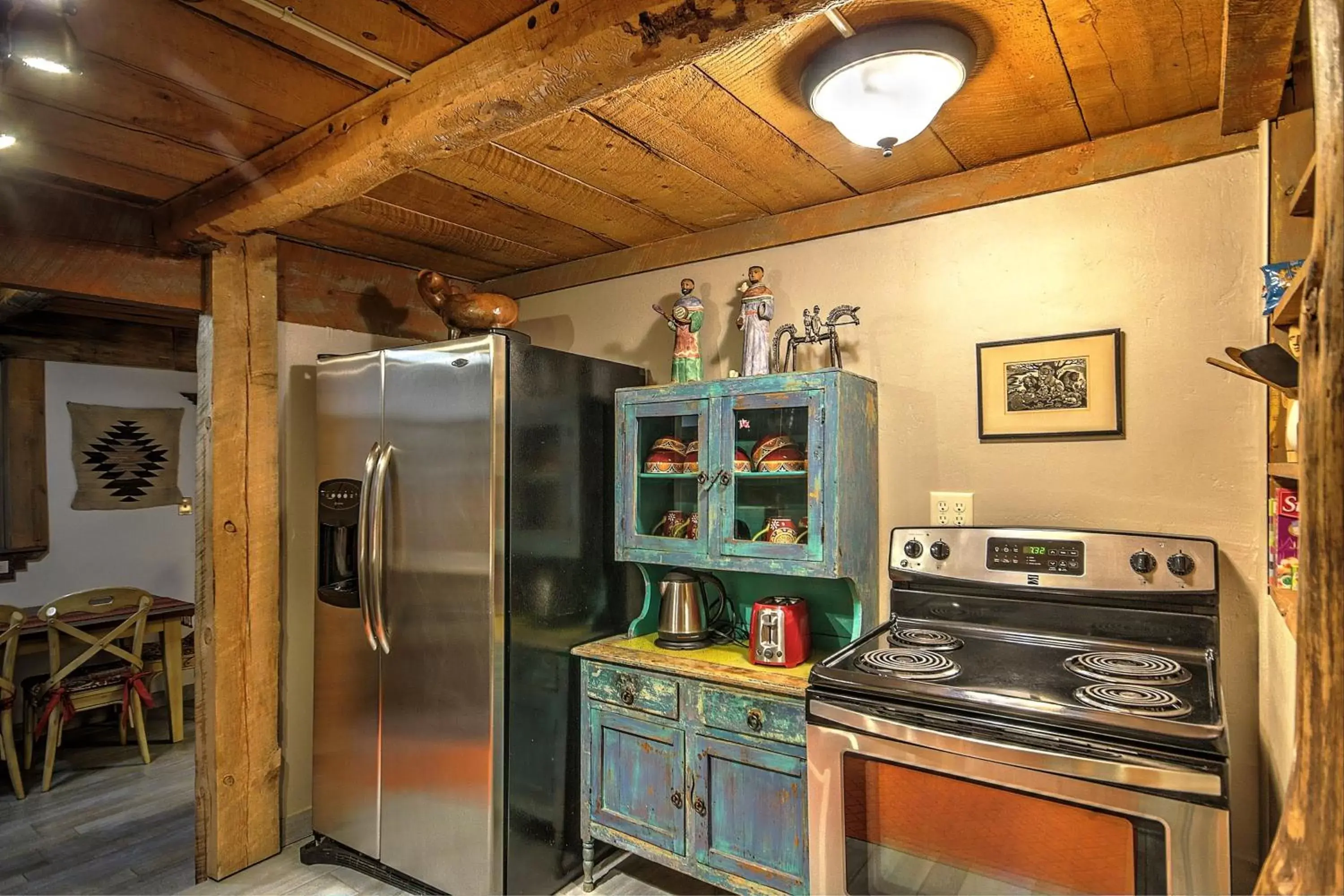 Kitchen/Kitchenette in Canyon Of The Ancients Guest Ranch