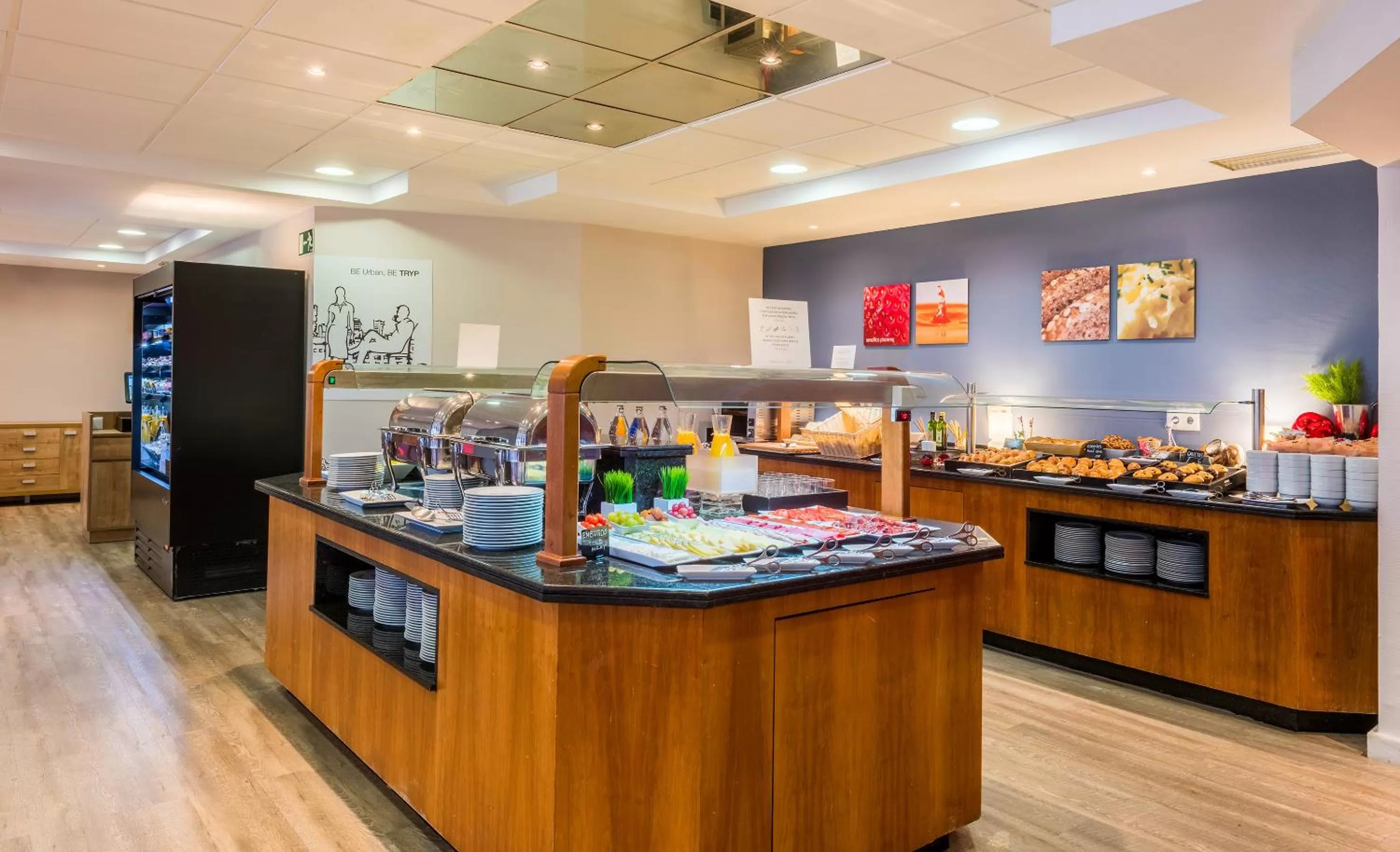 Buffet breakfast in Hotel Madrid Centro, Affiliated by Meliá