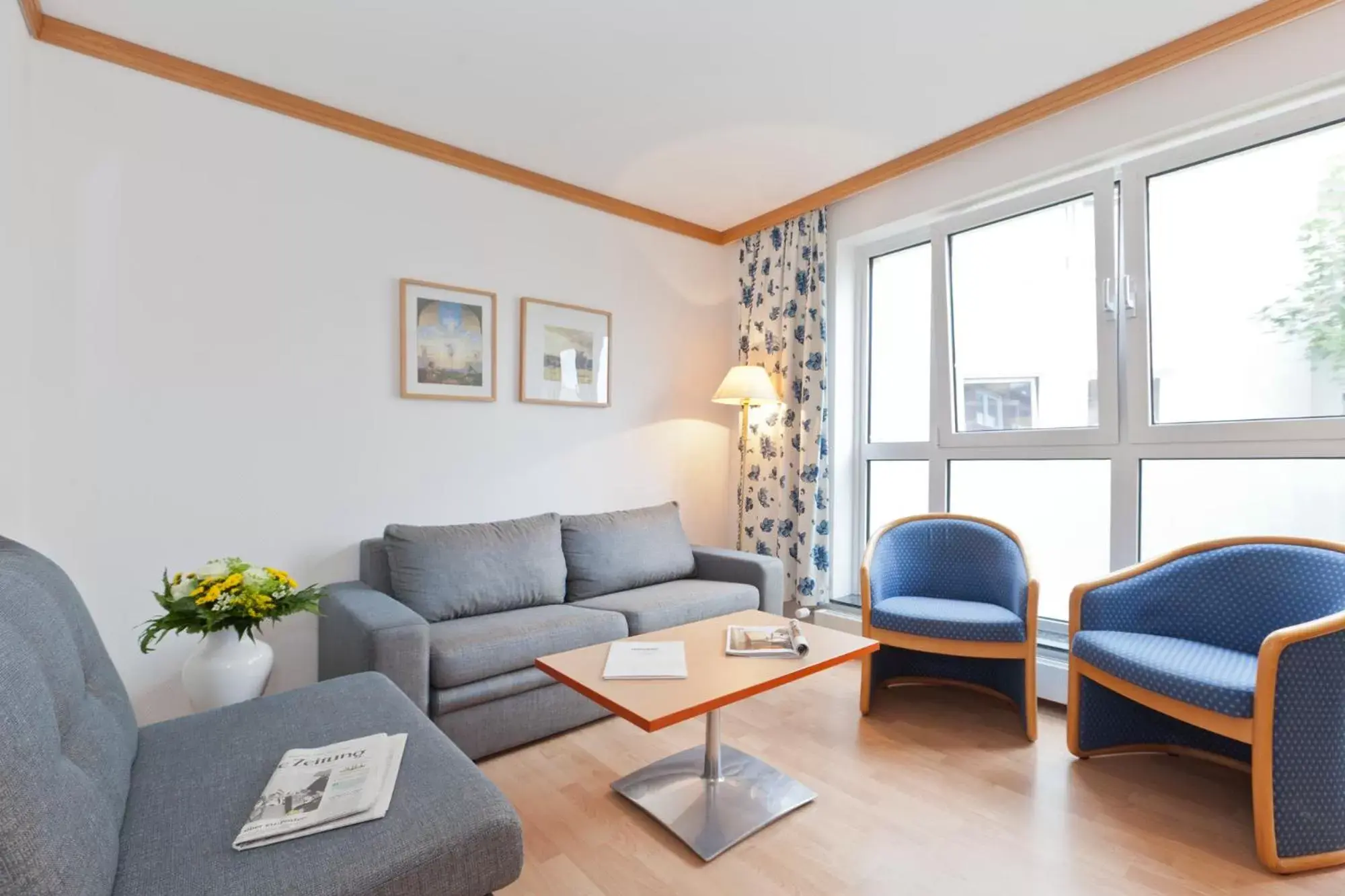 One-Bedroom Apartment with Courtyard View in Michels Strandhotel Germania One-Bedroom Apartment with Courtyard View in Michels Strandhotel Germania