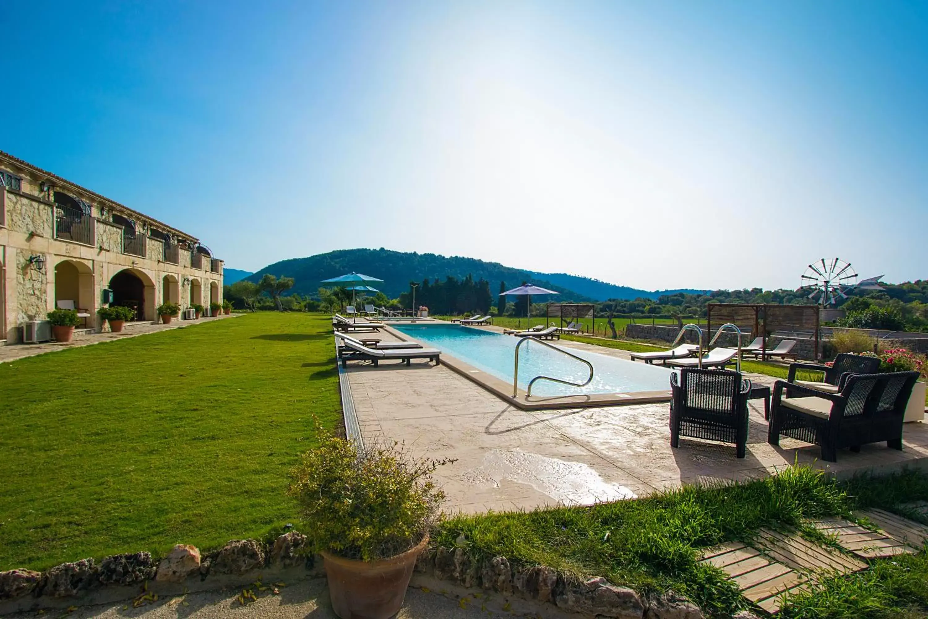 Swimming Pool in Monnaber Nou Finca Hotel & Spa