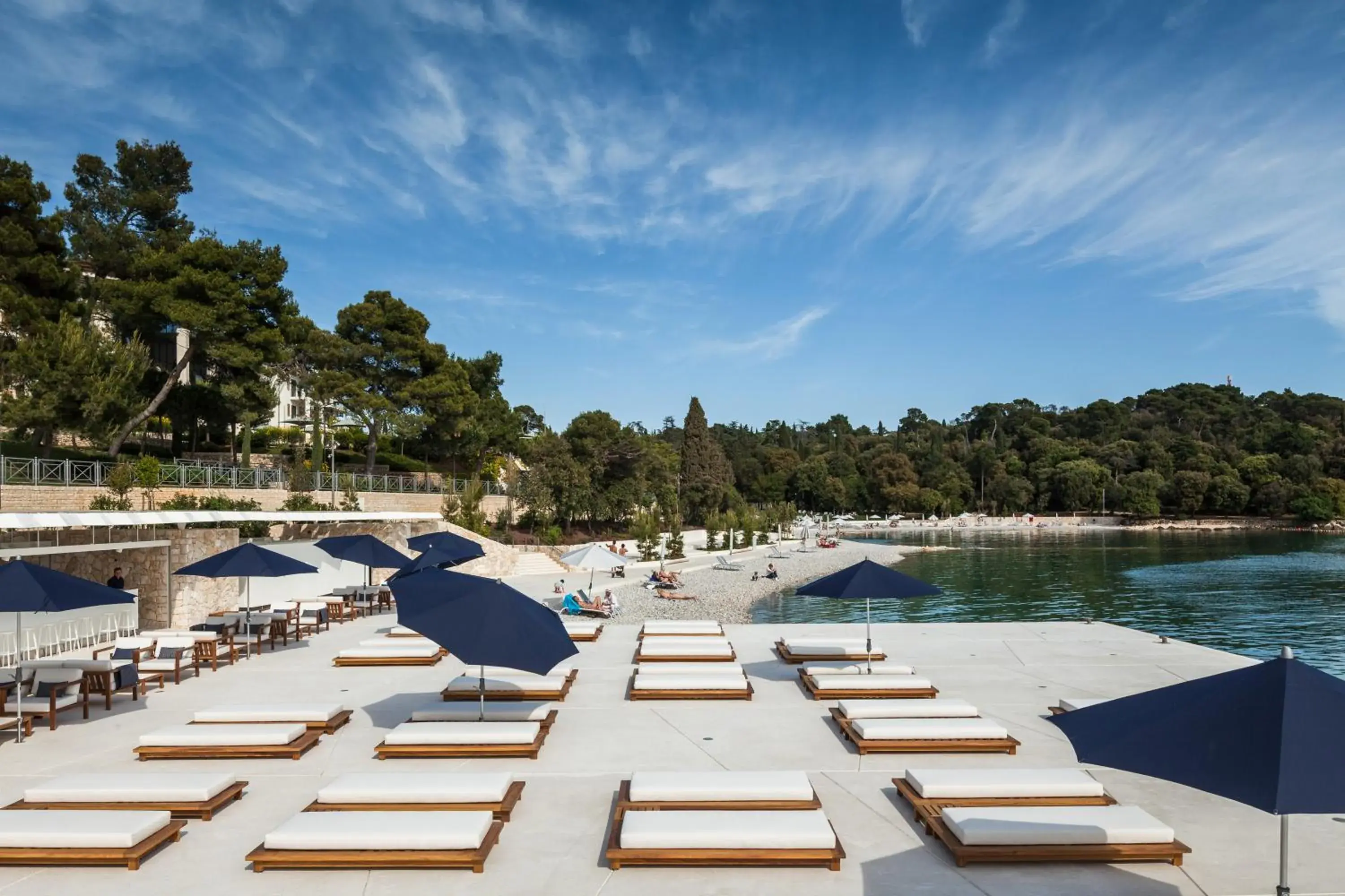 Beach in Hotel Monte Mulini