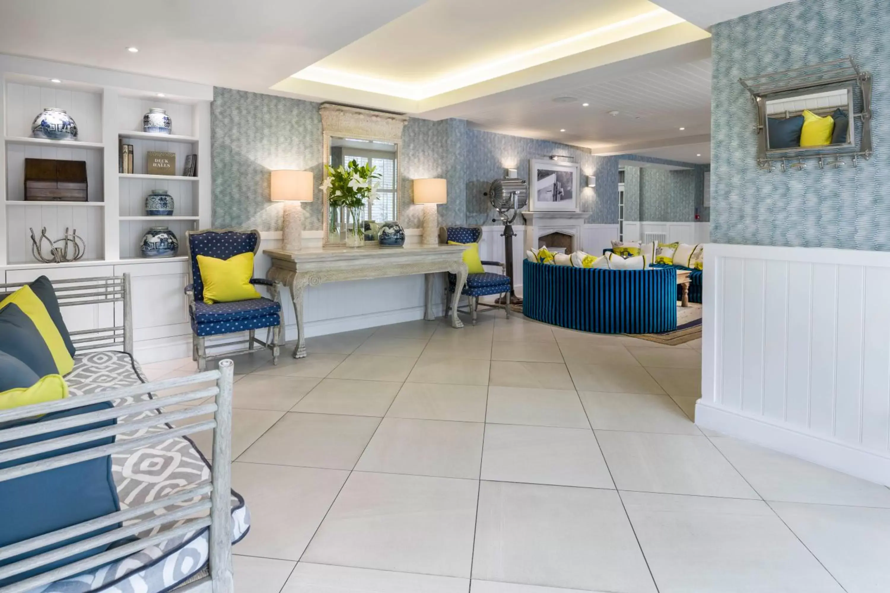 Lobby or reception in Harbour Hotel Sidmouth