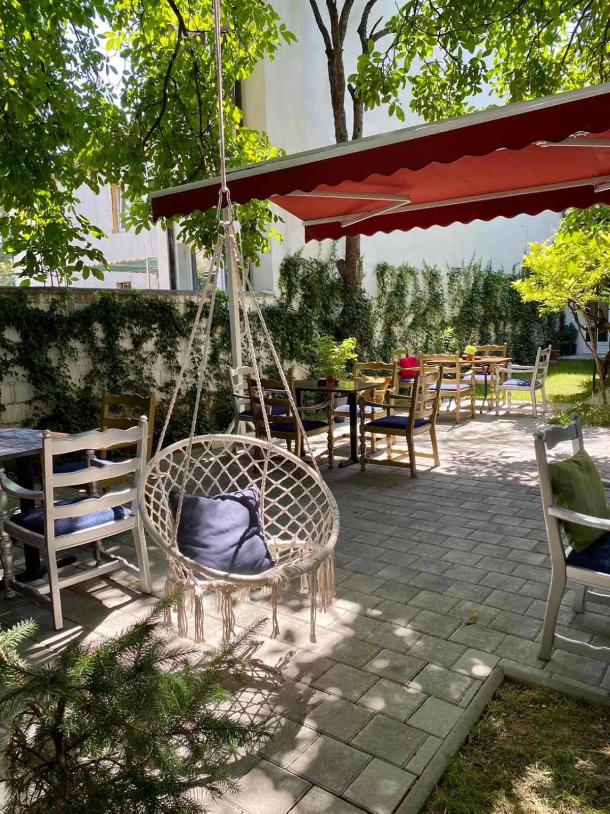 Patio in Grand Boutique Hotel