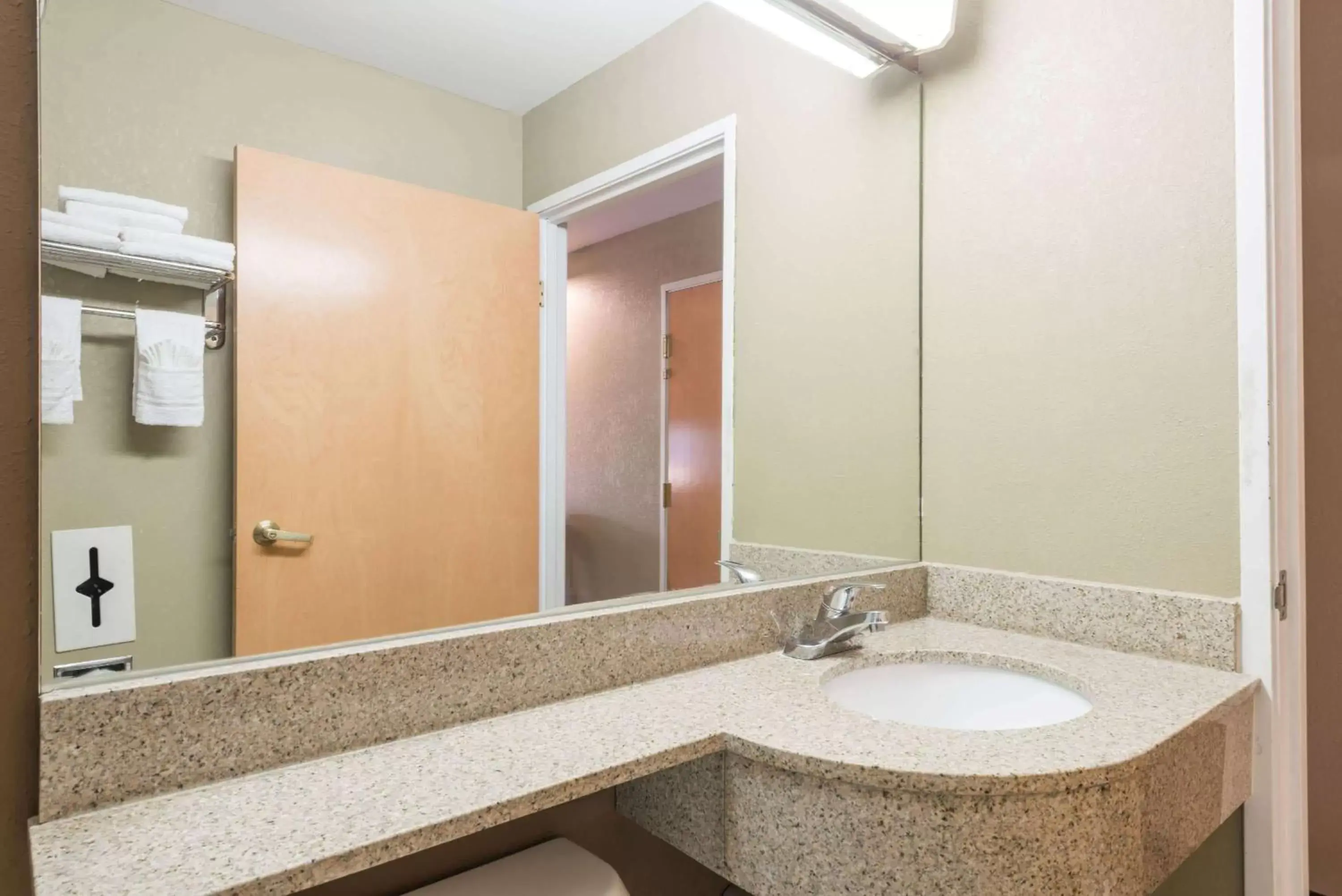 Bathroom in Microtel Inn & Suites by Wyndham West Chester