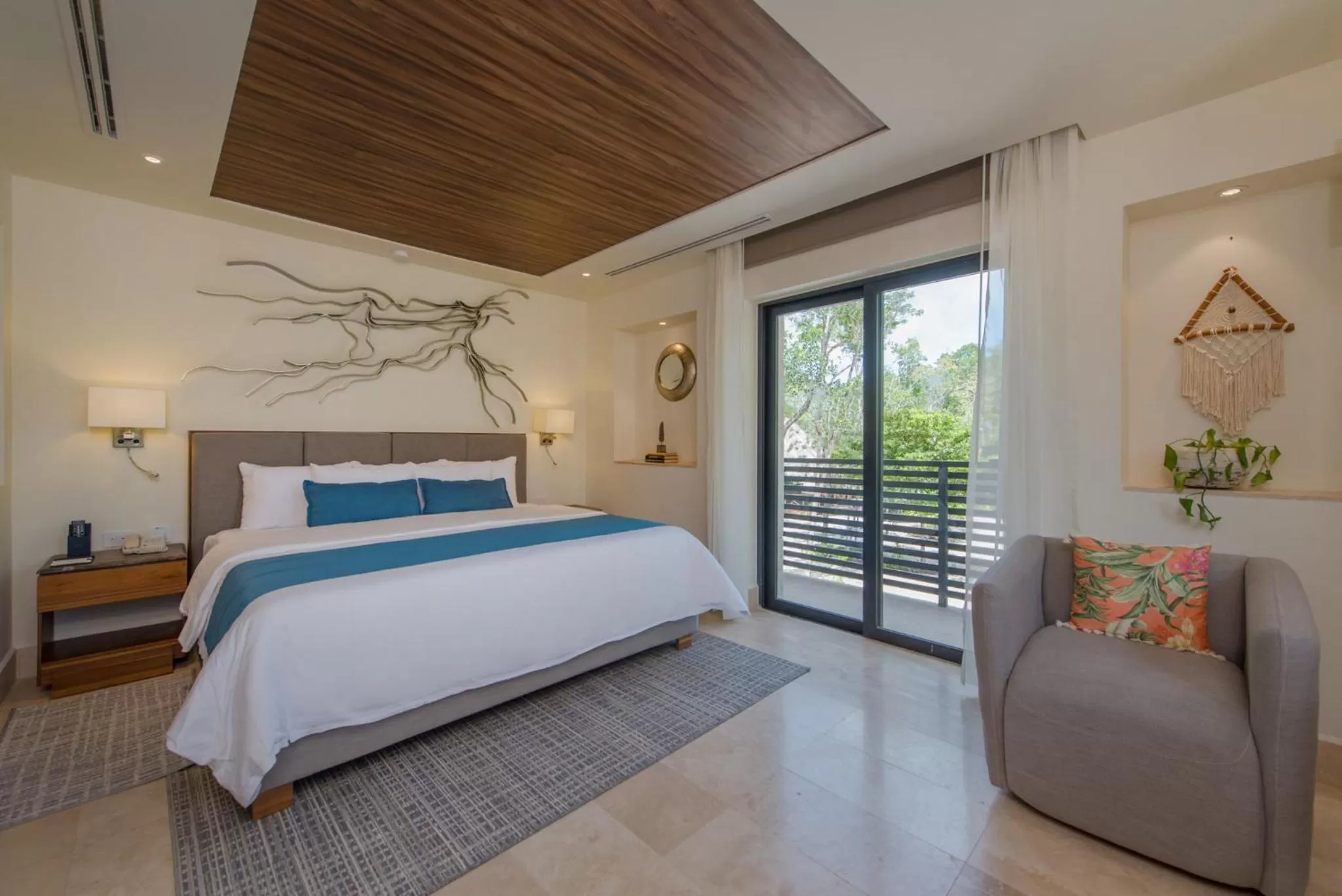Bedroom in Naay Tulum Curamoria Collection