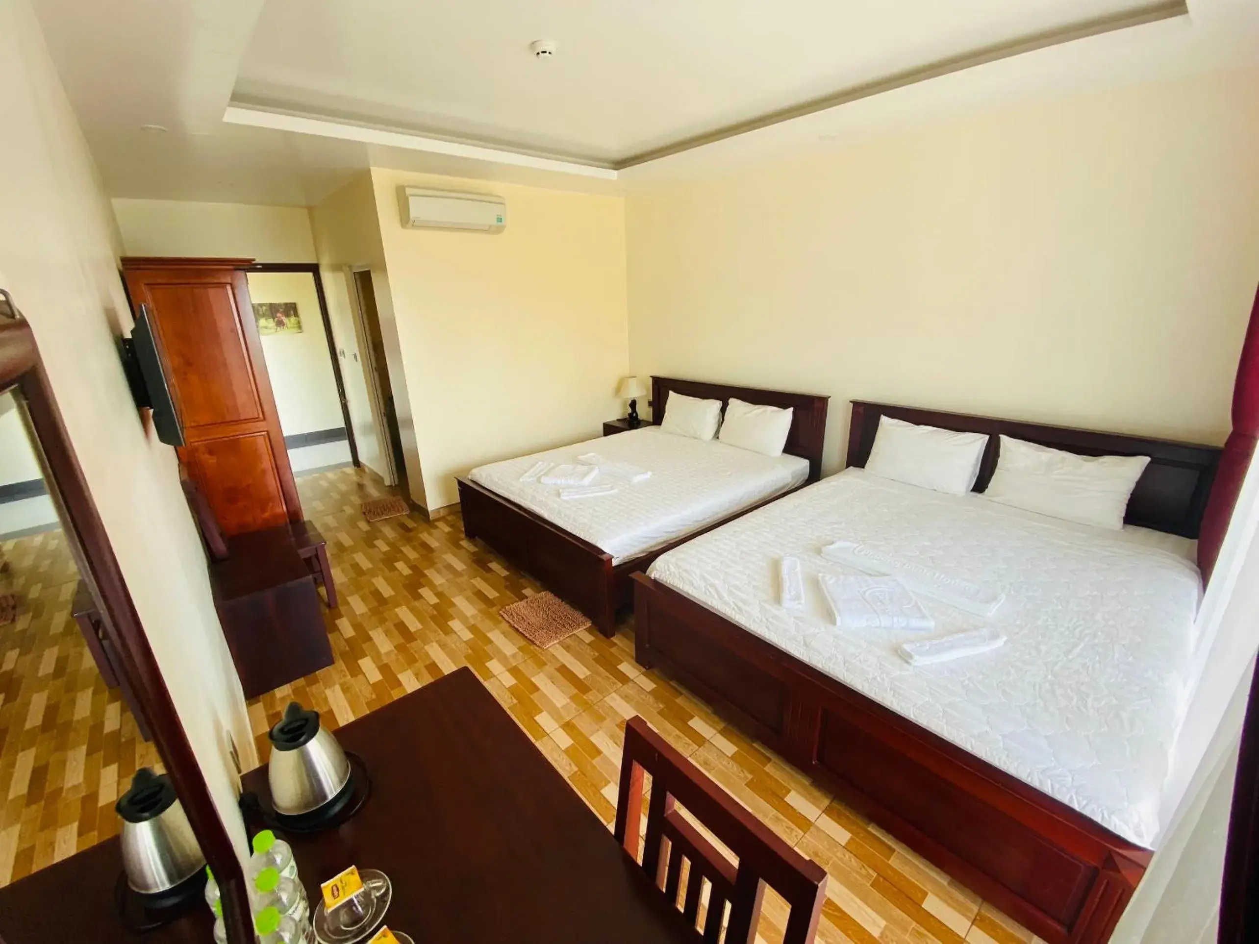 Bedroom, Bed in Phuong Binh House