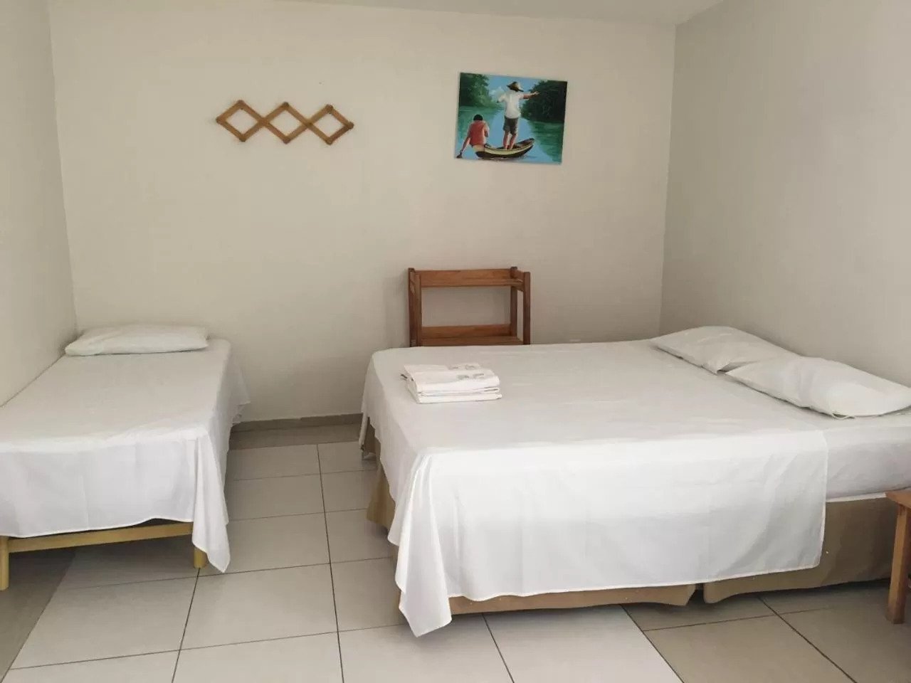 Bed in Pousada Vila do Carmo