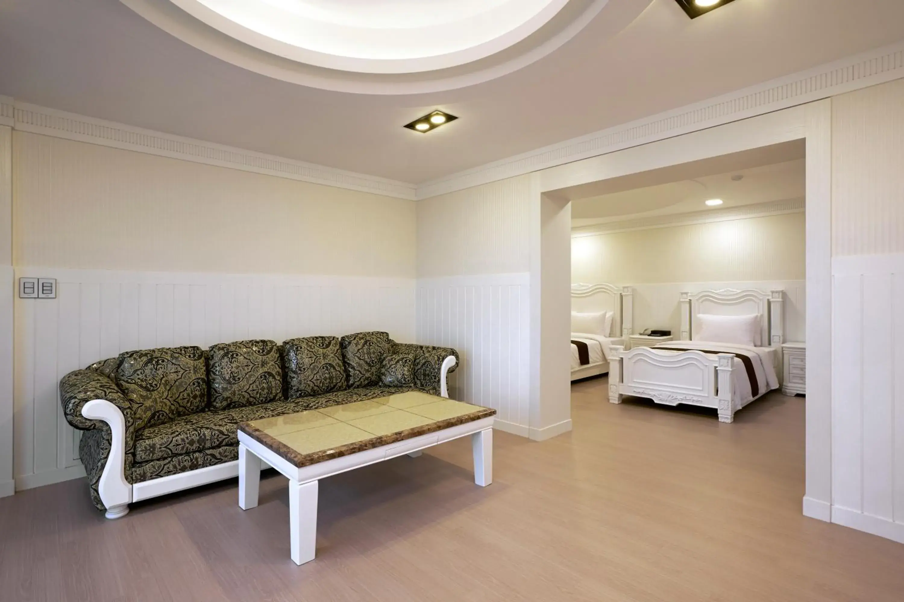 Bed in Busan Beach Hotel Busan Songdo Bed in Busan Beach Hotel Busan Songdo