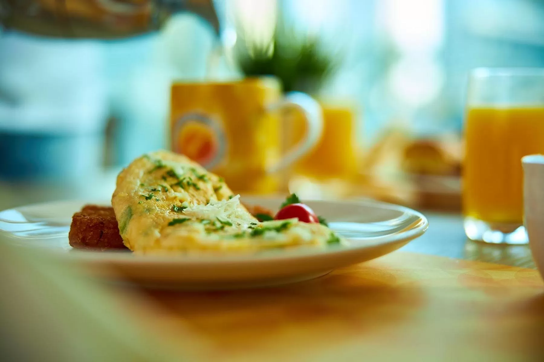 Breakfast in Dunes Hotel Apartment Oud Metha, Bur Dubai