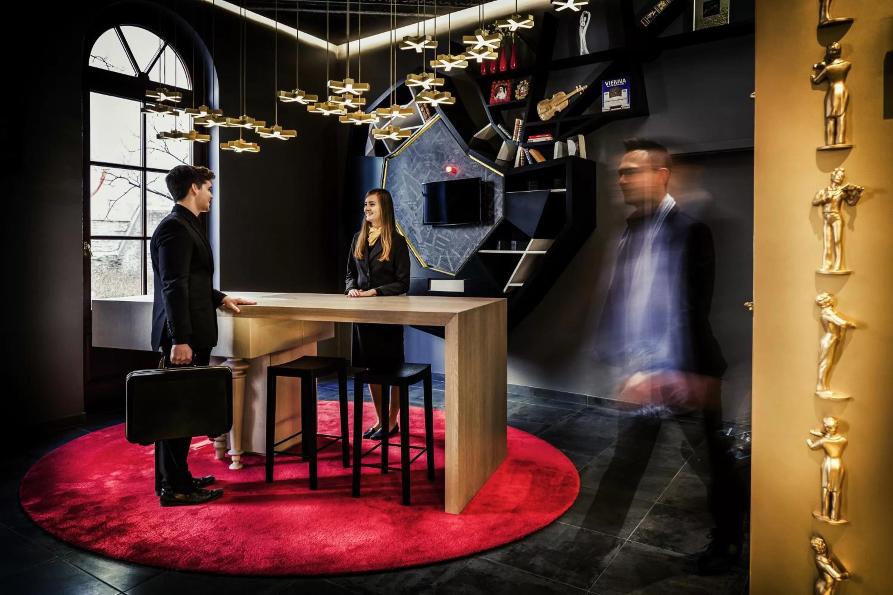 Lobby or reception in Mercure Vienna First