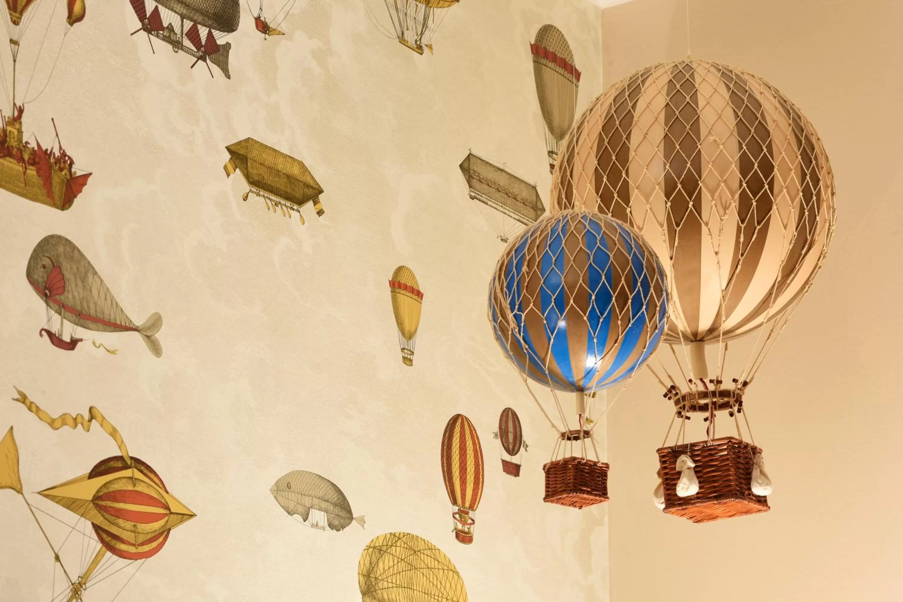 Decorative detail in Hotel Continental Genova