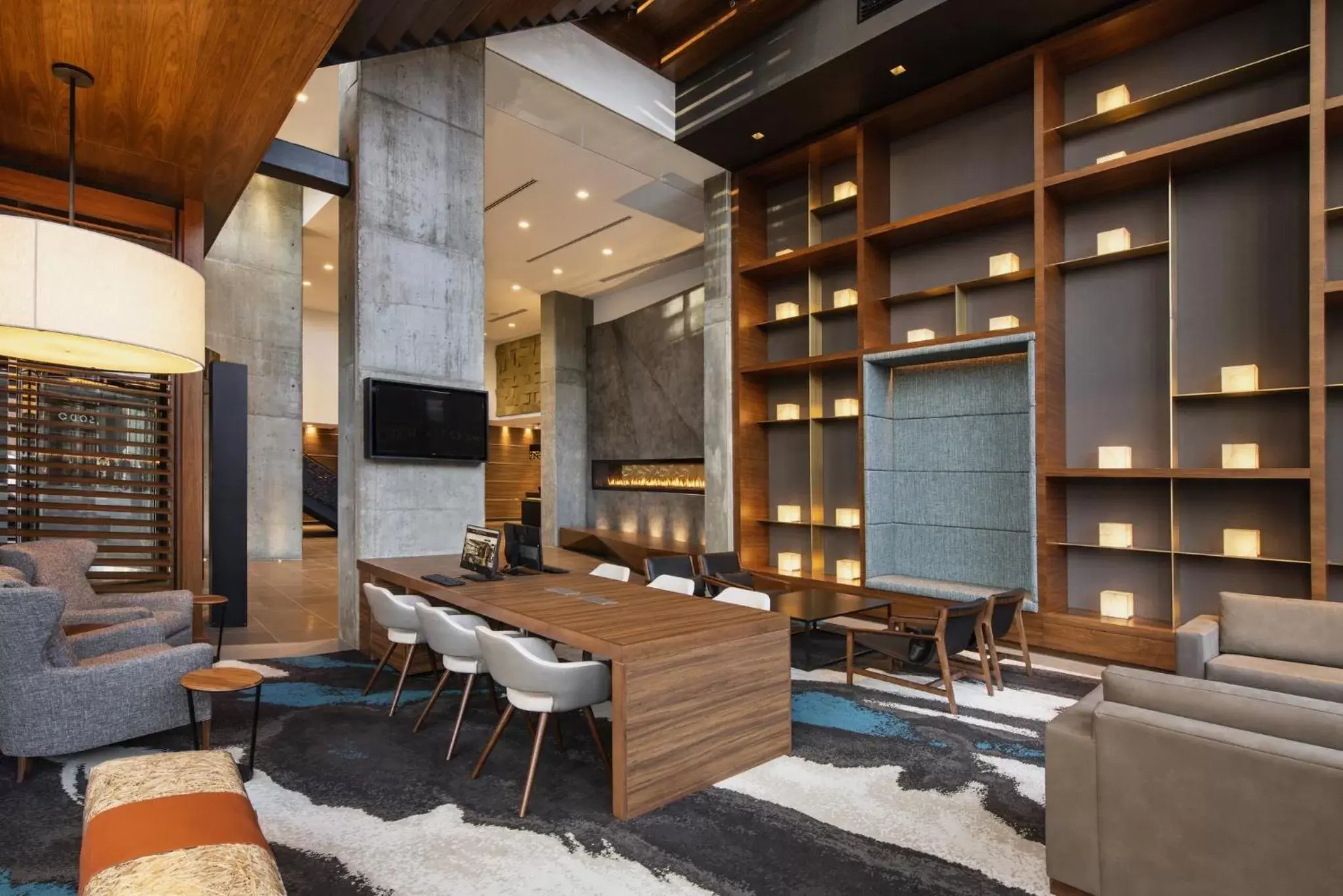 Lobby or reception, Seating Area in Residence Inn by Marriott Calgary Downtown/Beltline District