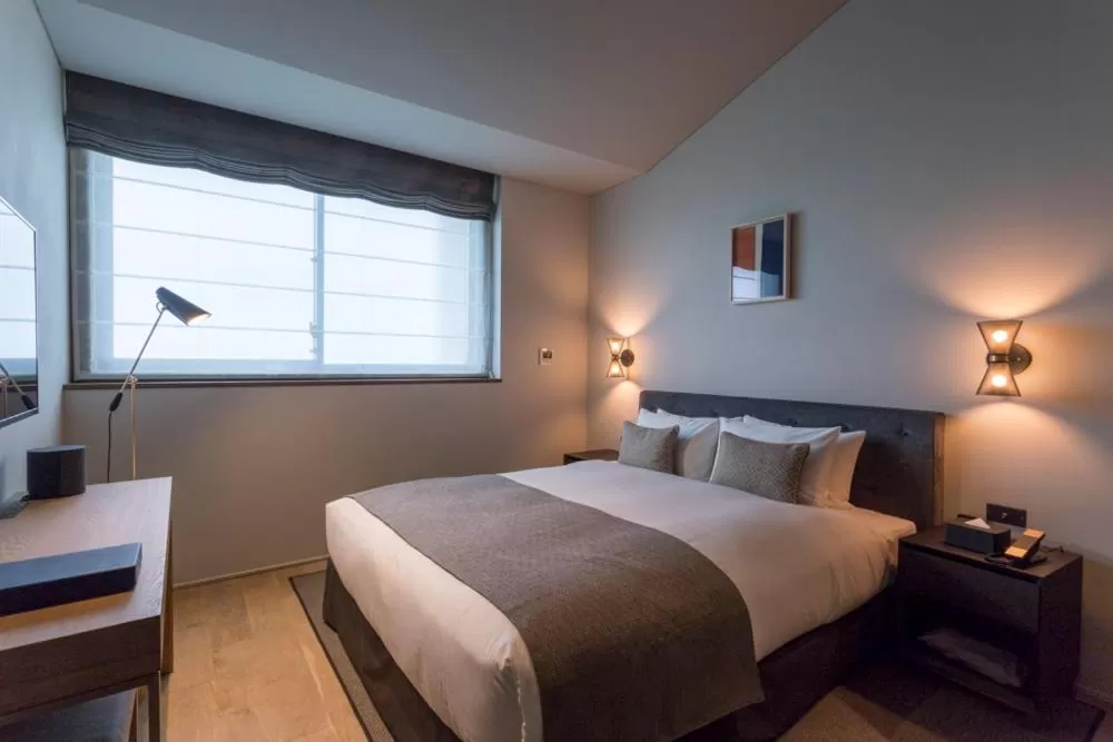 Bed in HOTEL CANATA KYOTO