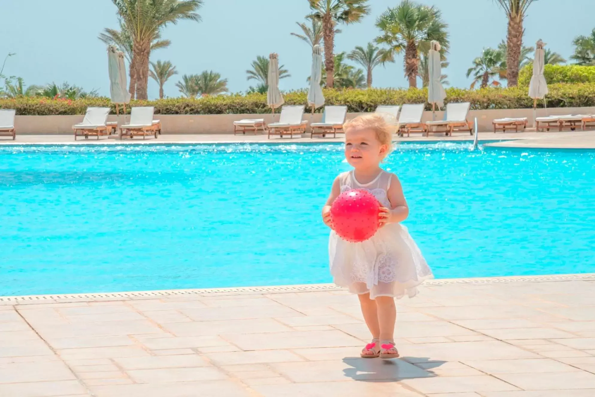 Swimming Pool in Kempinski Hotel Soma Bay