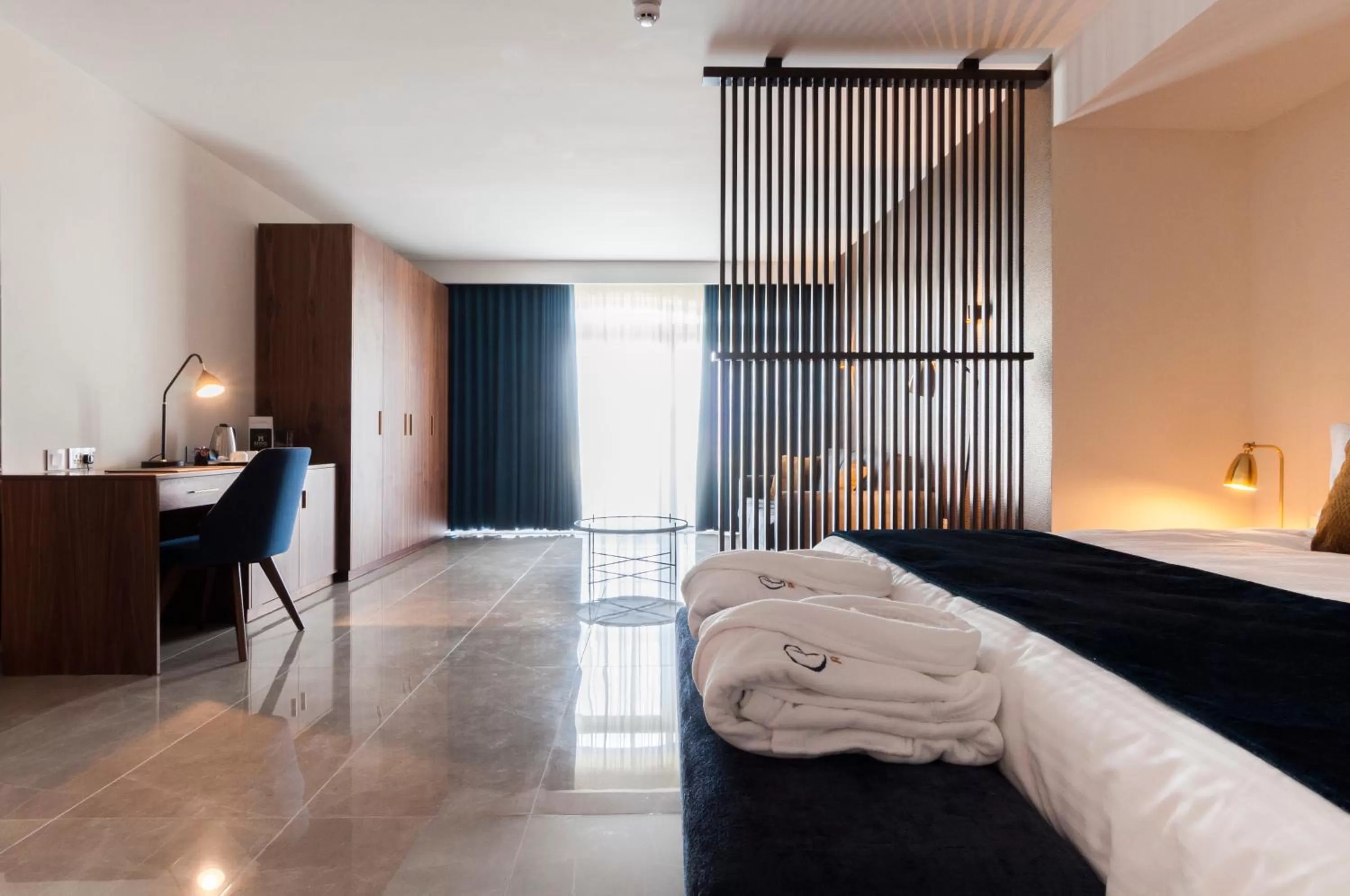 Bed in The Duke Boutique Hotel