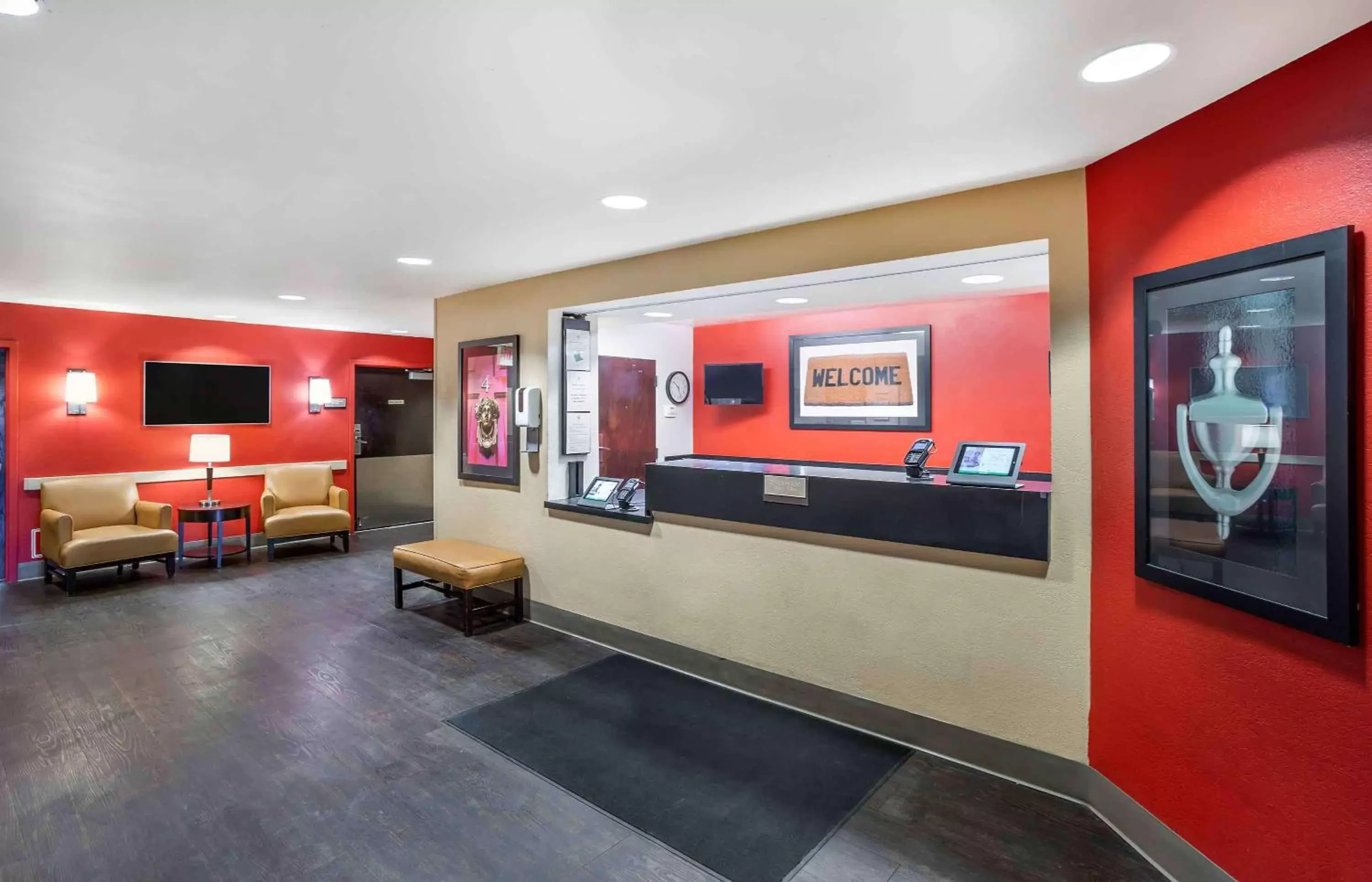 Lobby or reception, TV/Entertainment Center in Extended Stay America Suites - Salt Lake City - West Valley Center
