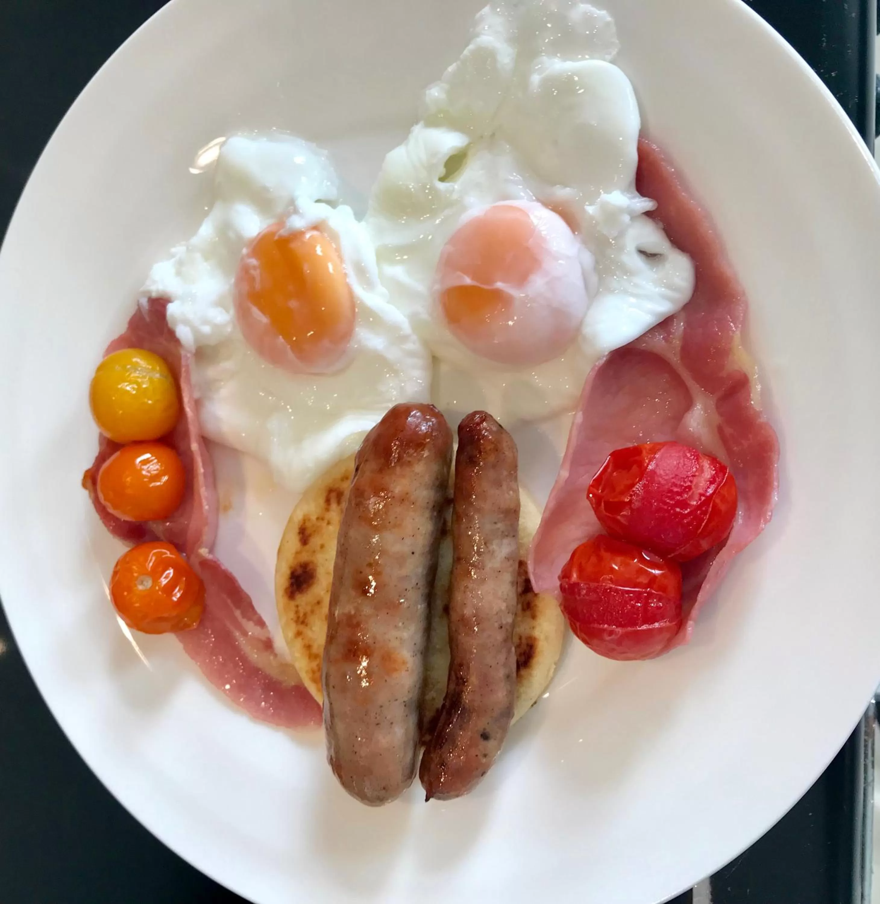 Food close-up in No12 Bed and Breakfast, St Andrews