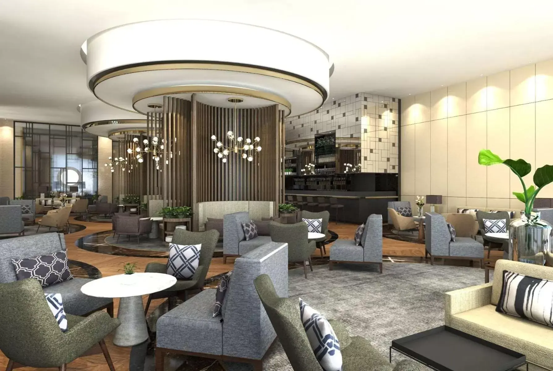 Lounge or bar, Lounge/Bar in Wyndham Opi Hotel Palembang