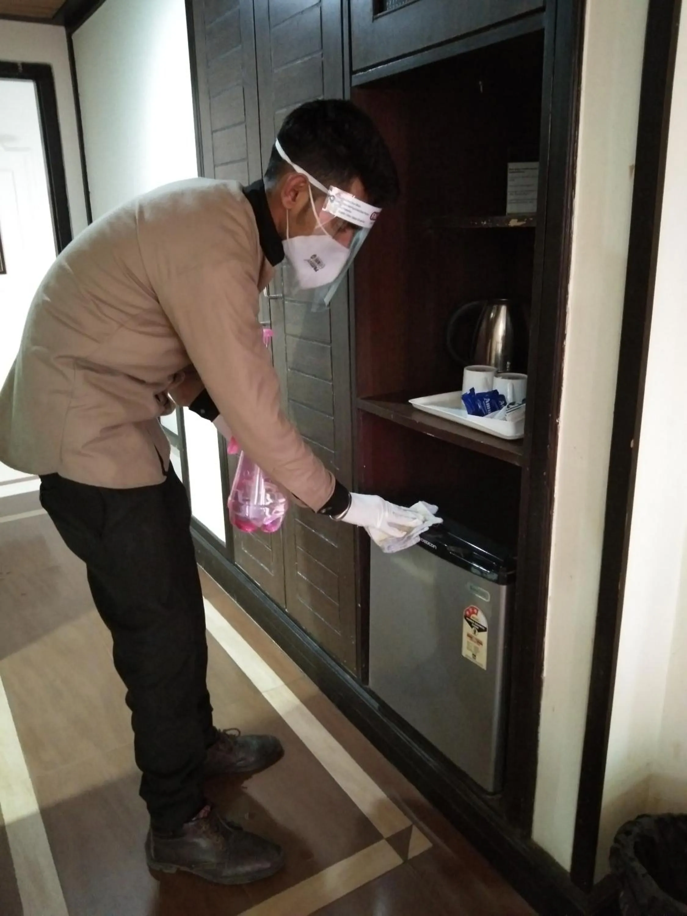 Staff in Snow Valley Resorts Dalhousie