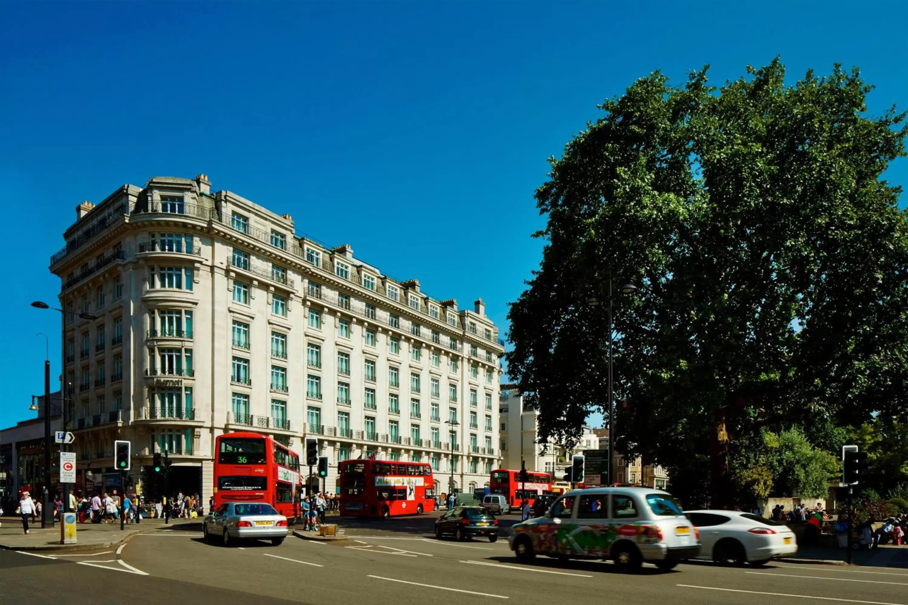 Property Building in London Marriott Hotel Park Lane