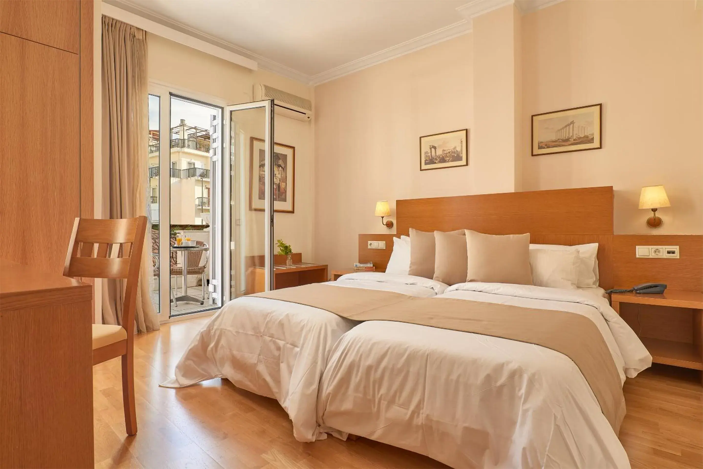 Bedroom, Bed in Athos Hotel Bedroom, Bed in Athos Hotel