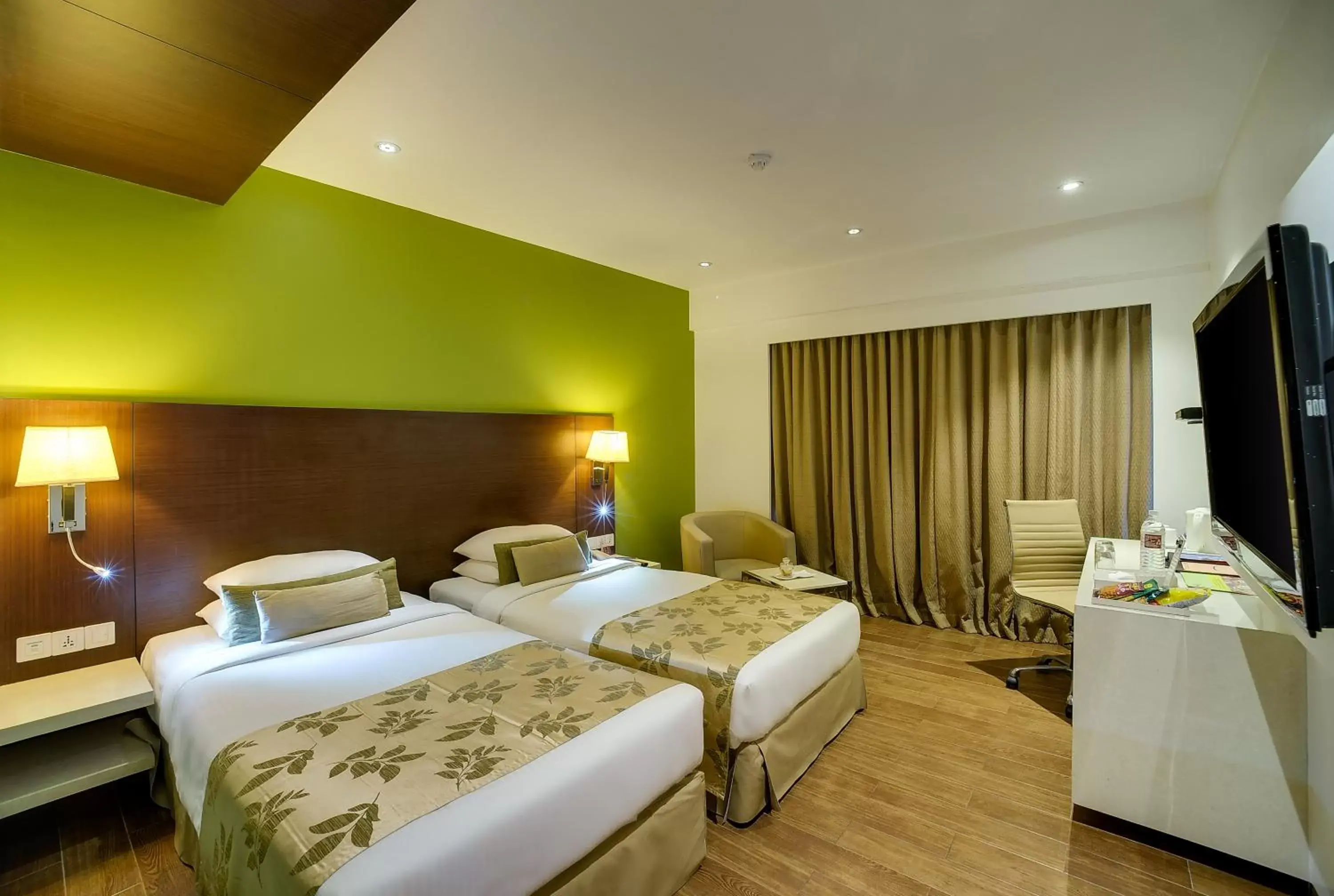 Bedroom in Ramee Grand Hotel and Spa, Pune