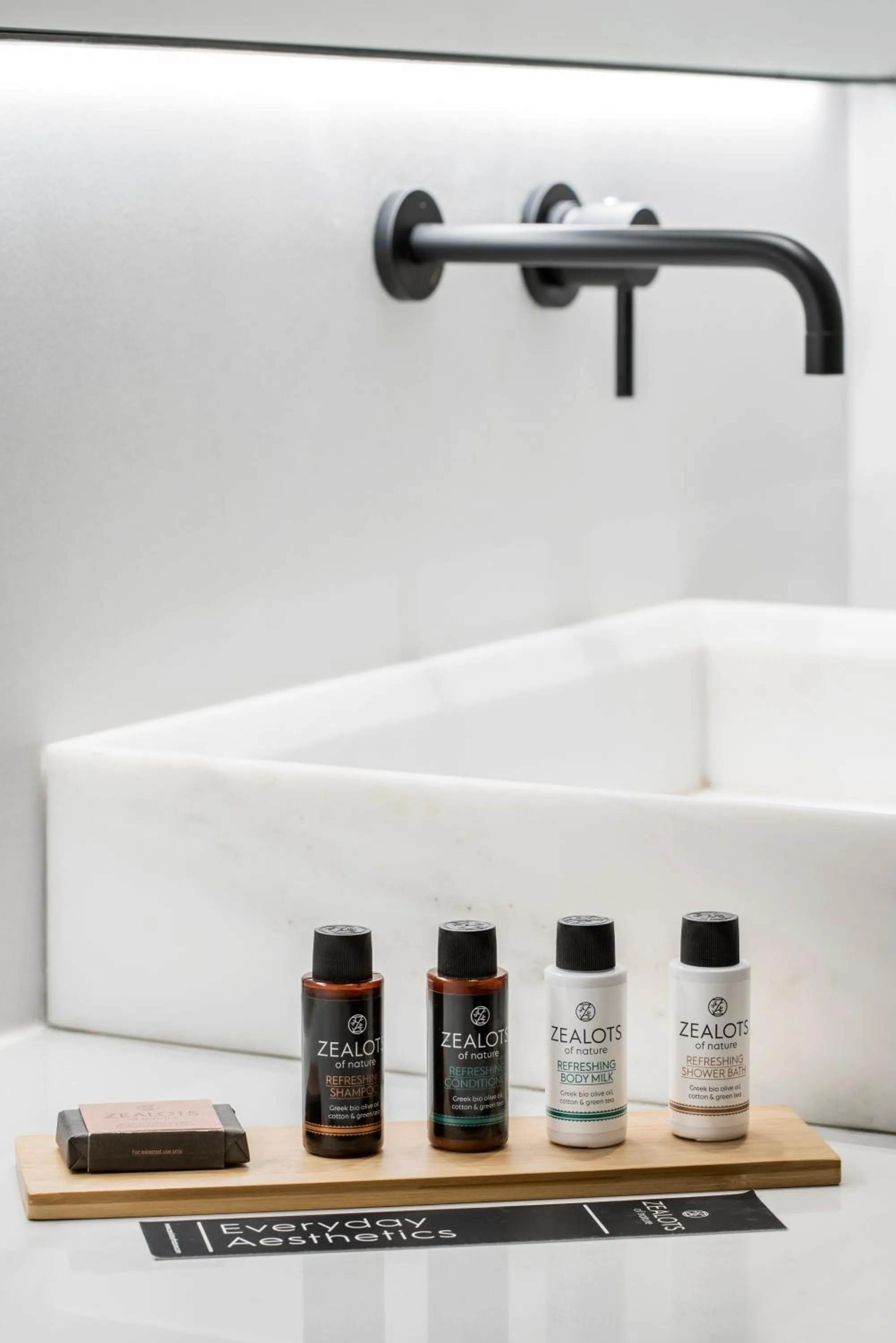 Bathroom in Niki Athens Hotel