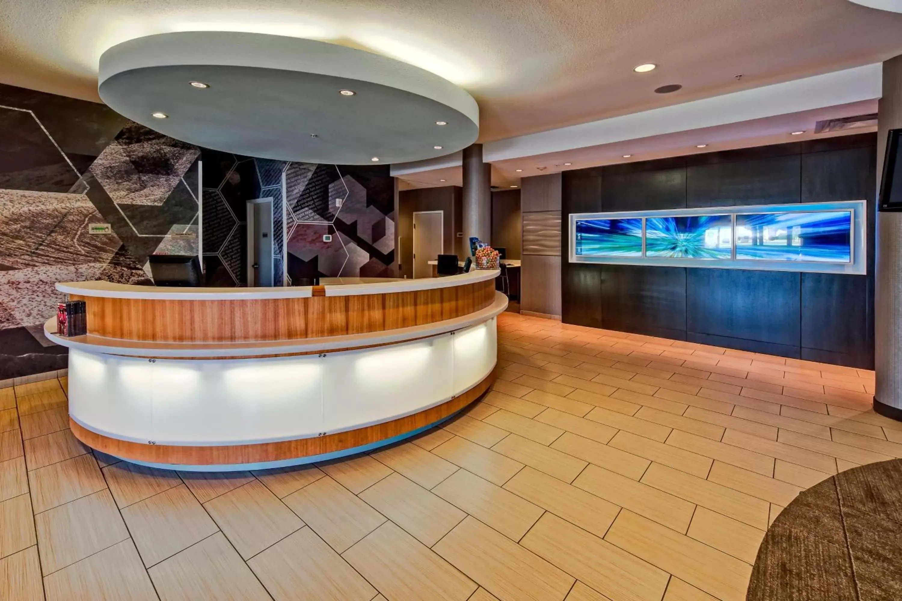 Lobby or reception, Lobby/Reception in SpringHill Suites by Marriott Oklahoma City Moore