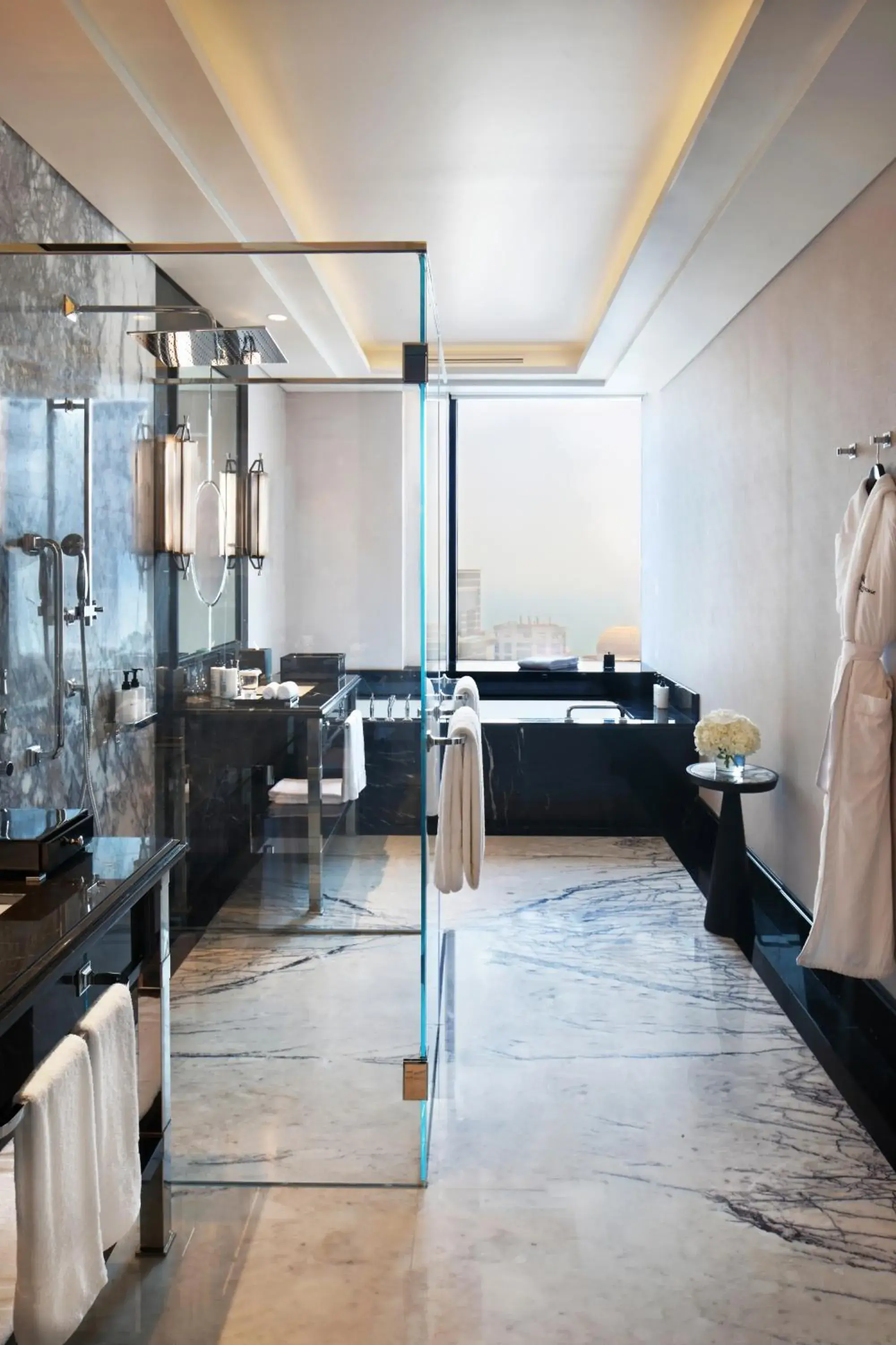 Bathroom in Waldorf Astoria Doha West Bay